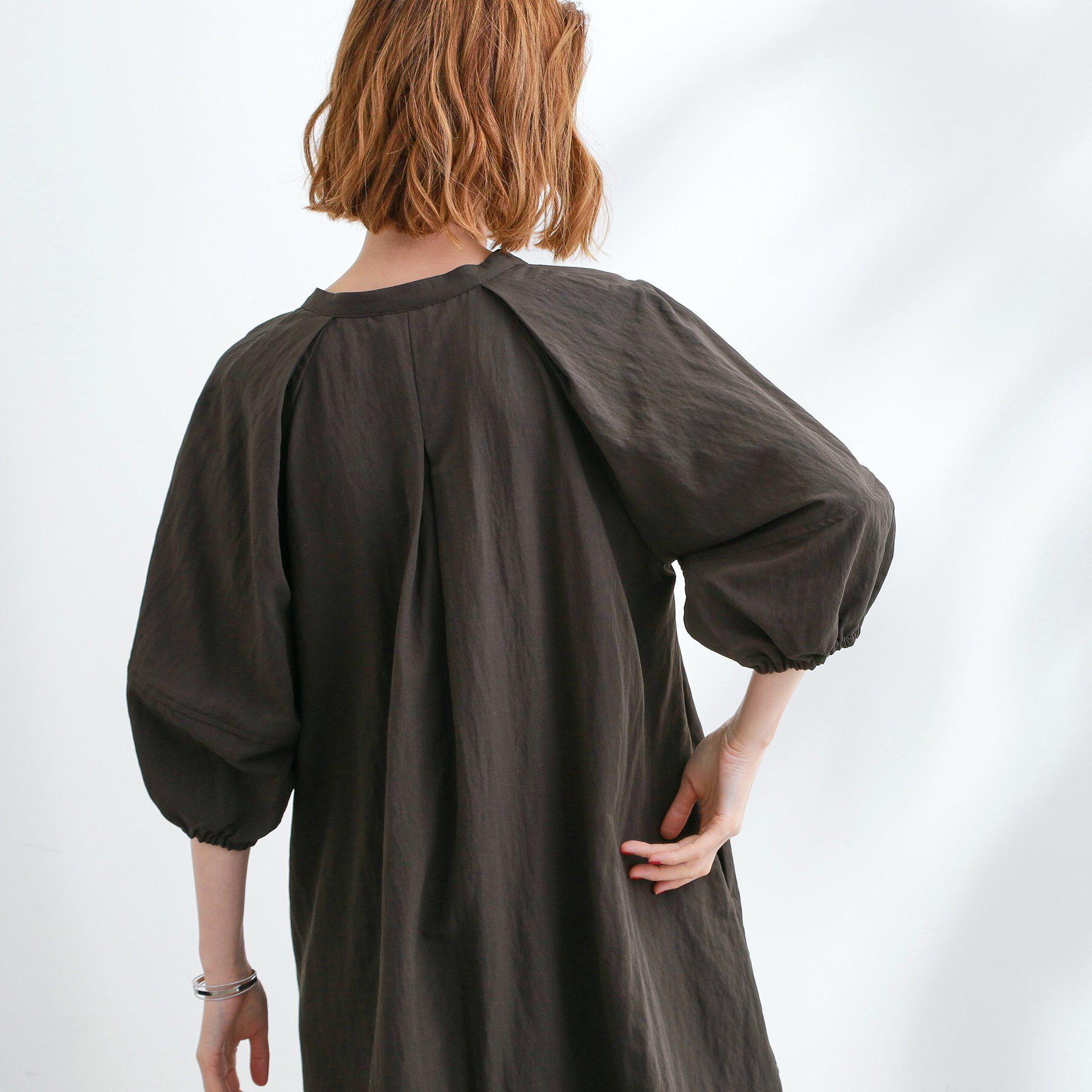 grove「お洒落で快適 ラグランスリーブワンピース」|ワンピース|