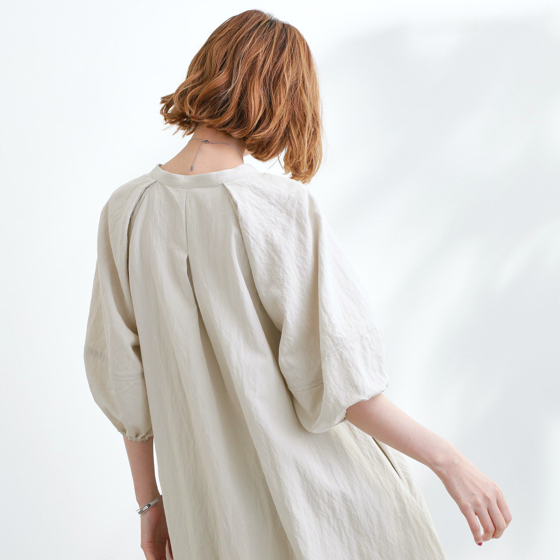 grove「お洒落で快適 ラグランスリーブワンピース」|ワンピース|