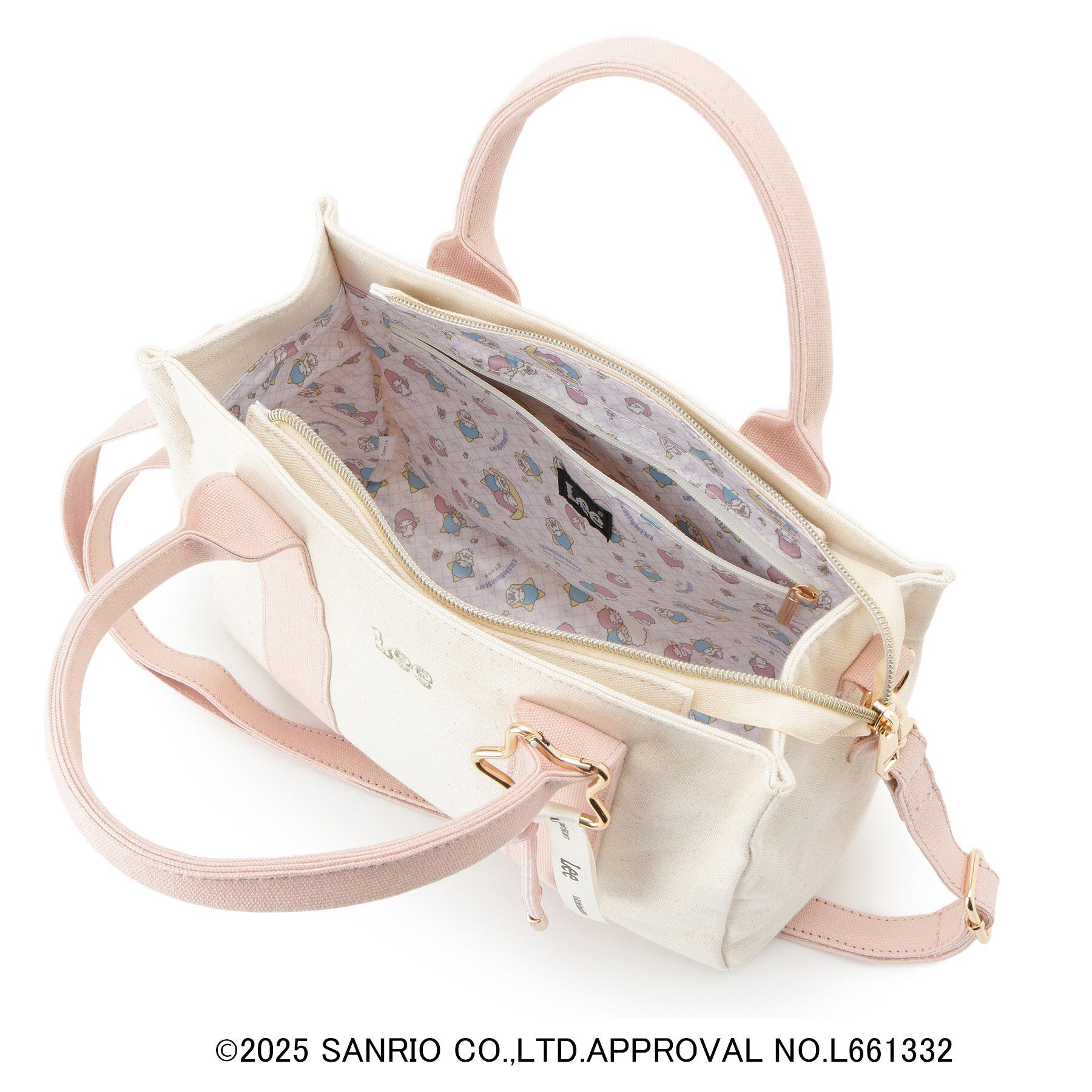 grove「【Lee&times;Kiki＆Lalaコラボ】スクエアキャンバストート」|トートバッグ|