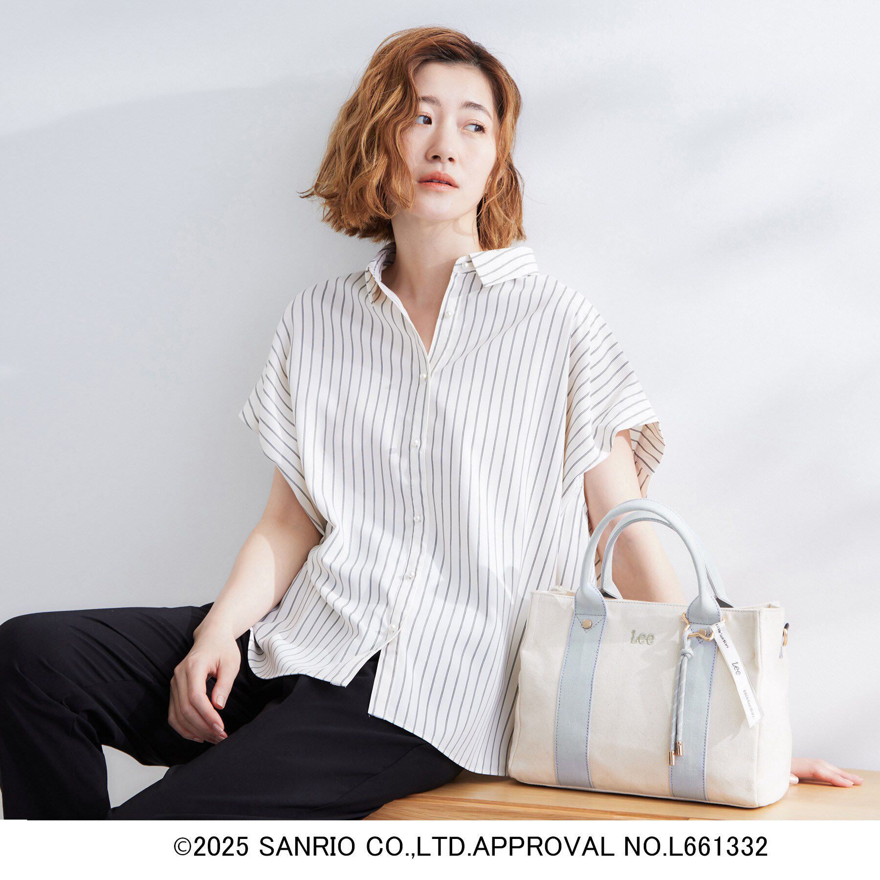 grove「【Lee&times;Kiki＆Lalaコラボ】スクエアキャンバストート」|トートバッグ|