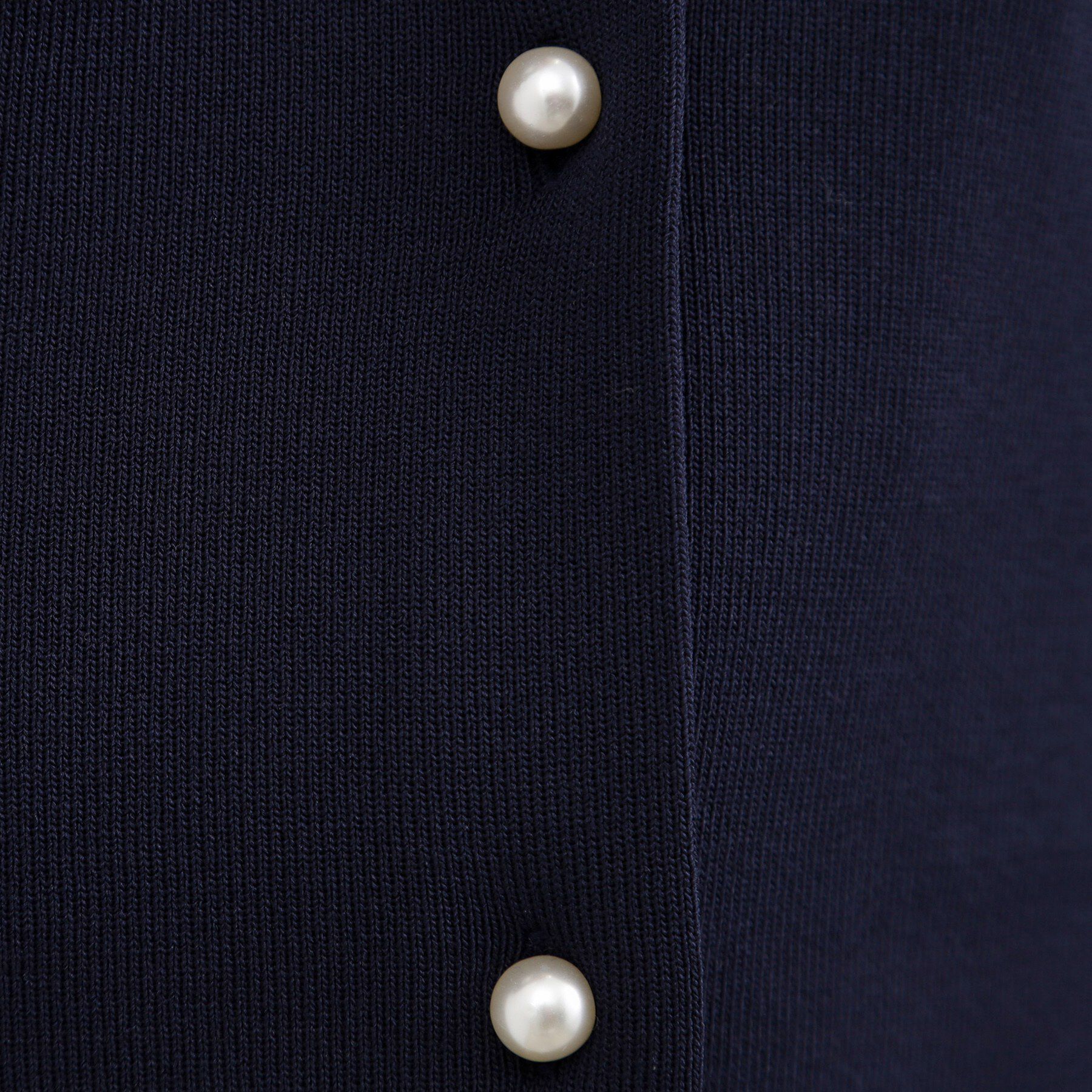 grove「【SETUP対応】パール調釦ニットカーディガン」|カーディガン|