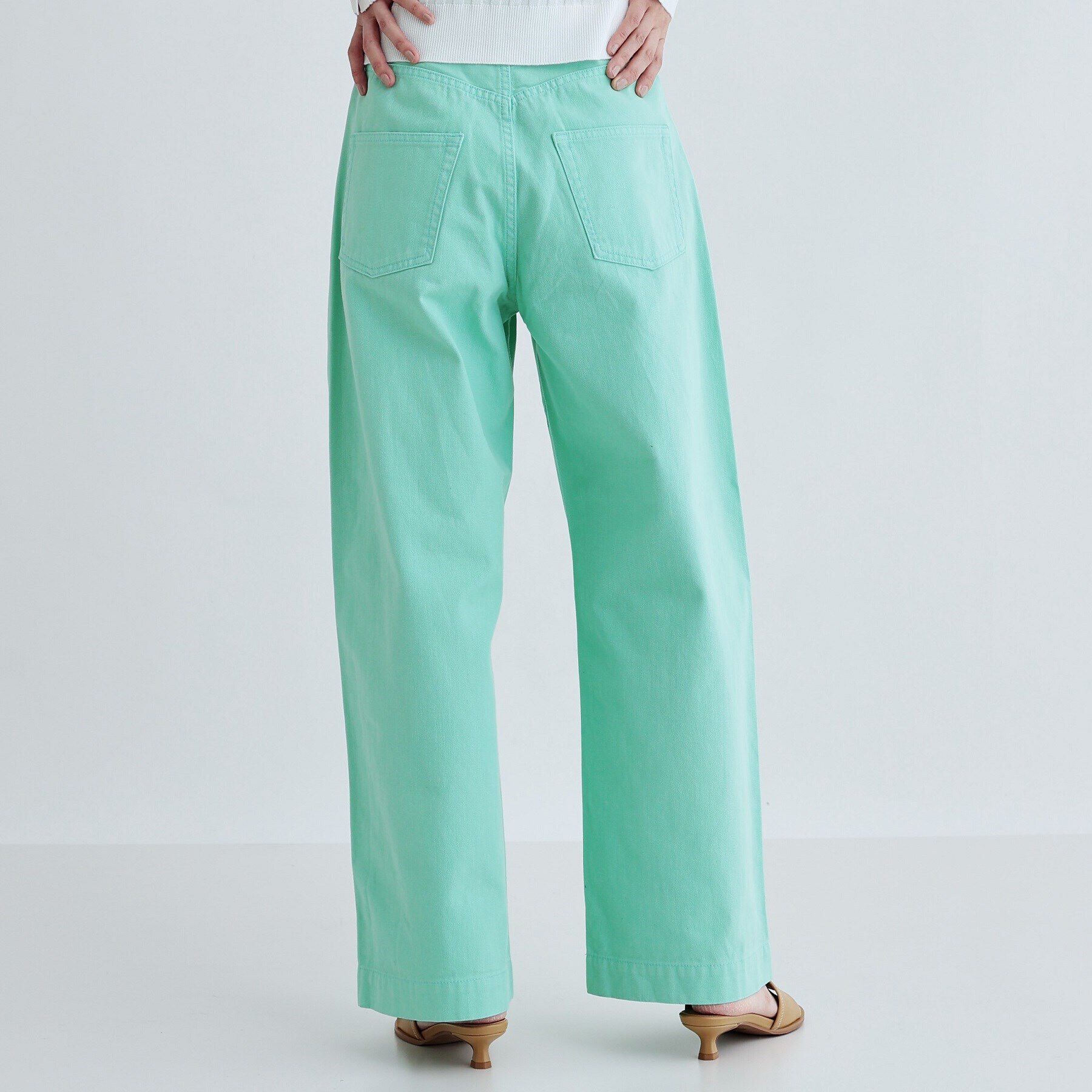 GALLEST「ワイドシームデニム」|デニム|