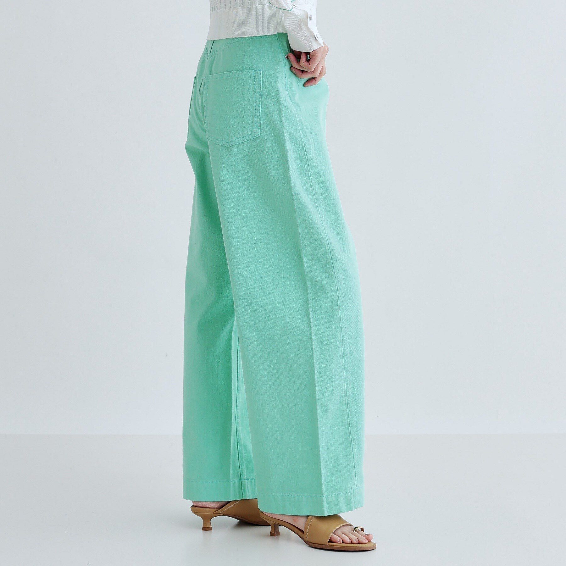 GALLEST「ワイドシームデニム」|デニム|