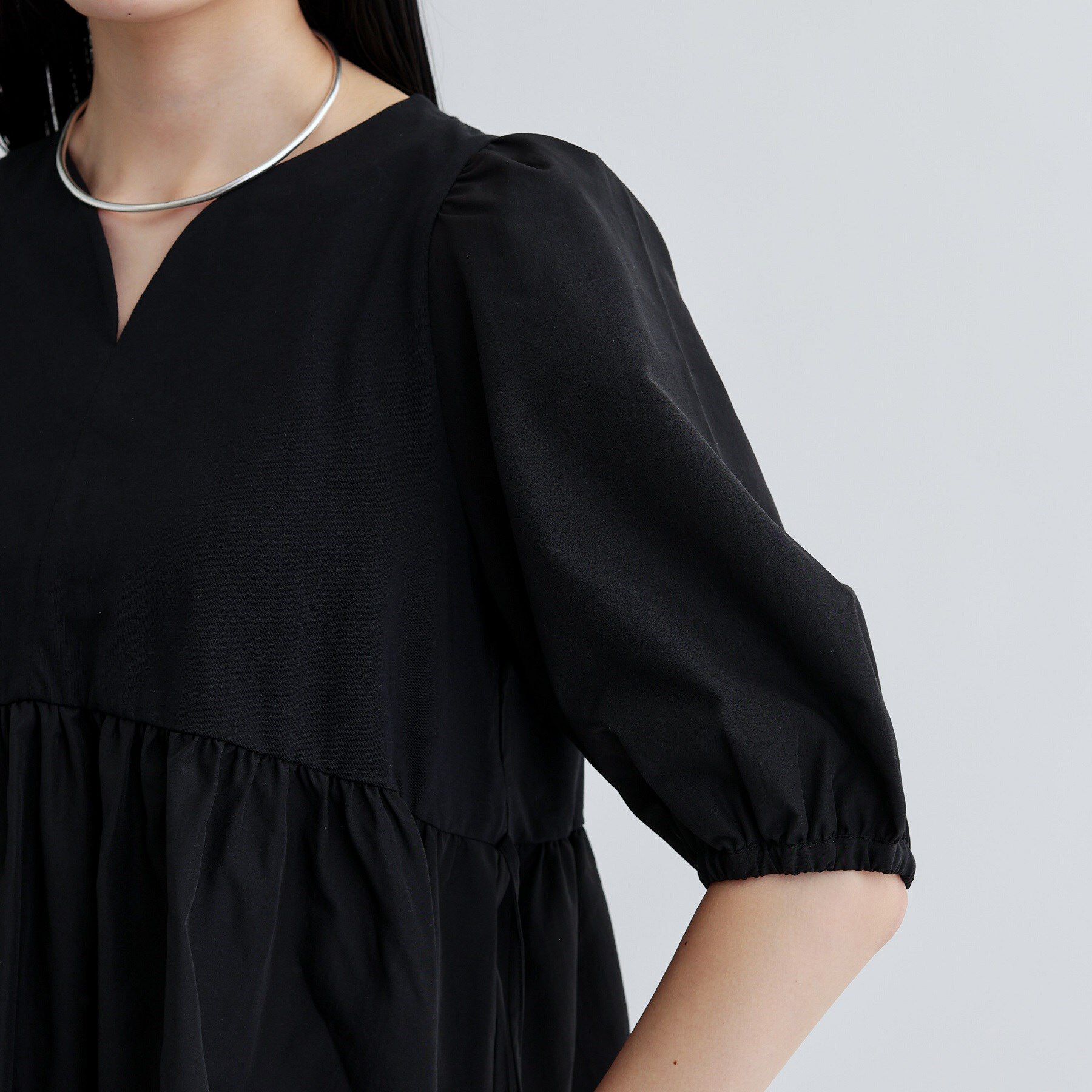 GALLEST「ハートネックペプラムカットソー」|Tシャツ・カットソー|