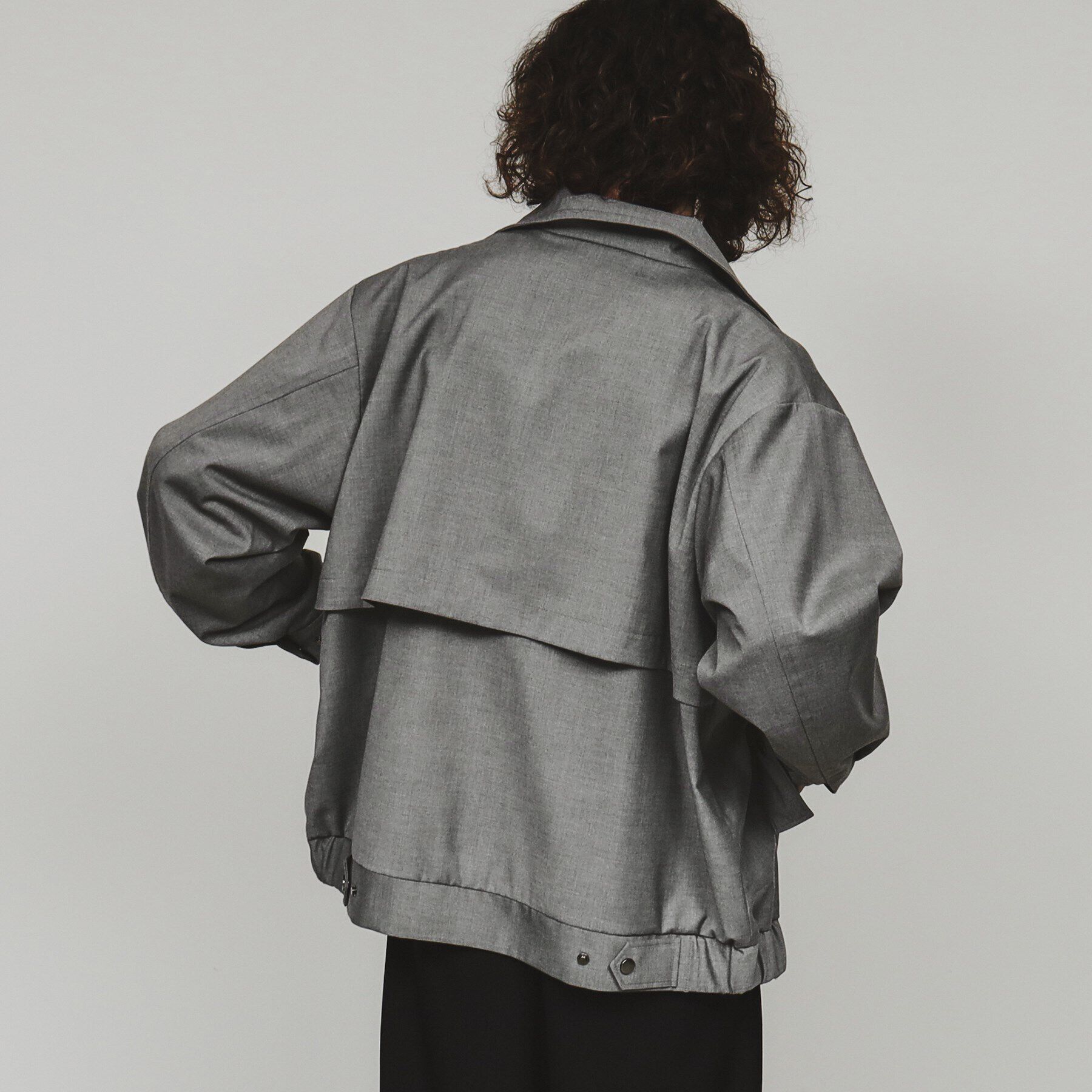 tk.TAKEO KIKUCHI「梳毛調TRスタンドブルゾン」|ブルゾン・スタジャン|