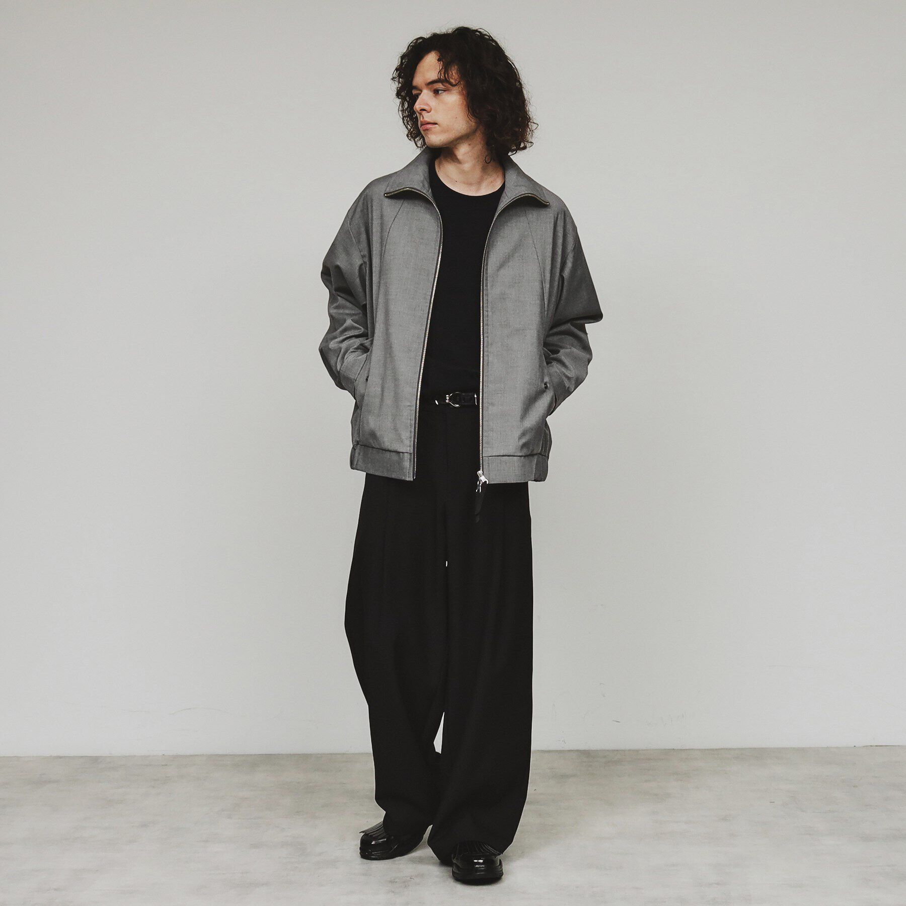 tk.TAKEO KIKUCHI「梳毛調TRスタンドブルゾン」|ブルゾン・スタジャン|