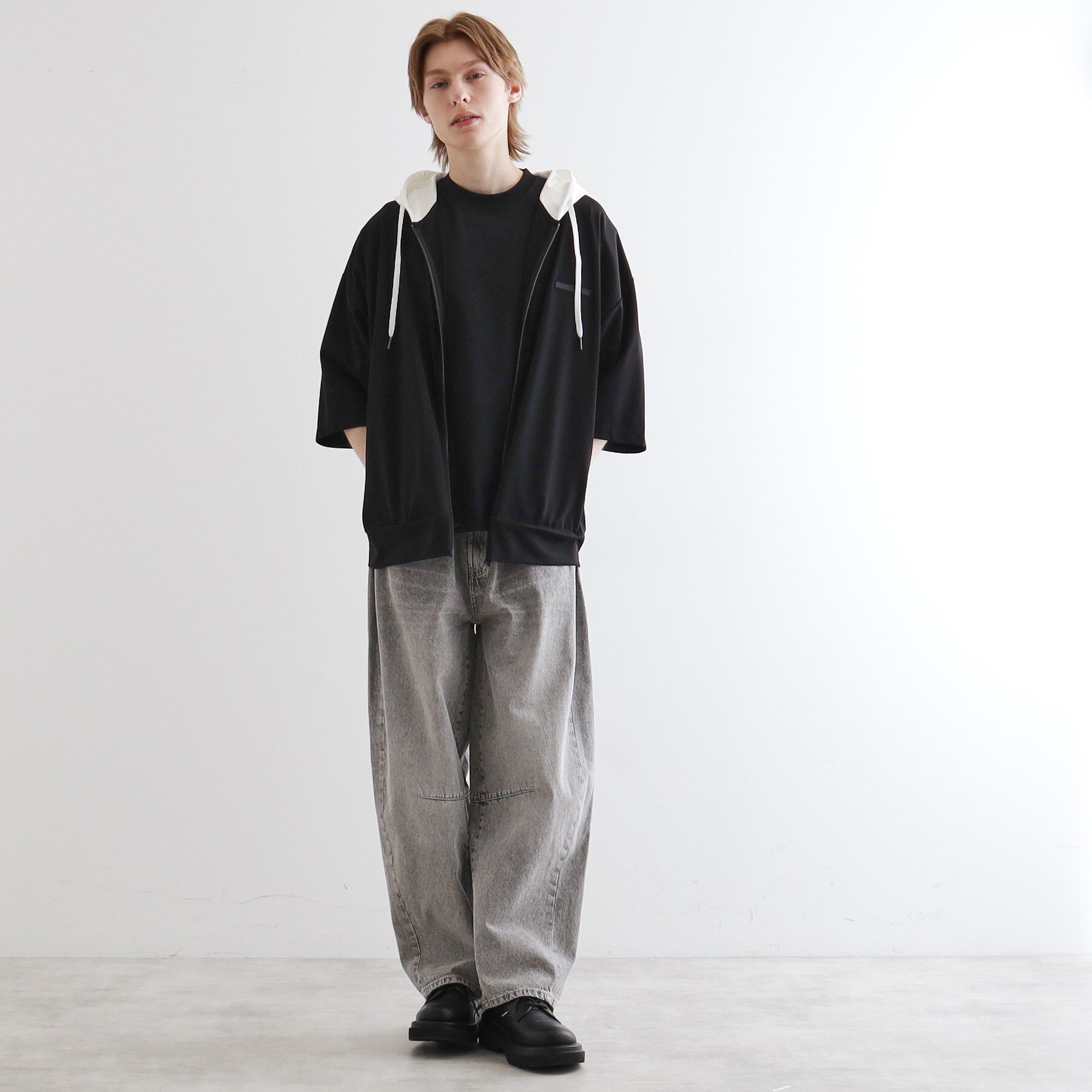 tk.TAKEO KIKUCHI「オーバージップパーカ」|パーカー|