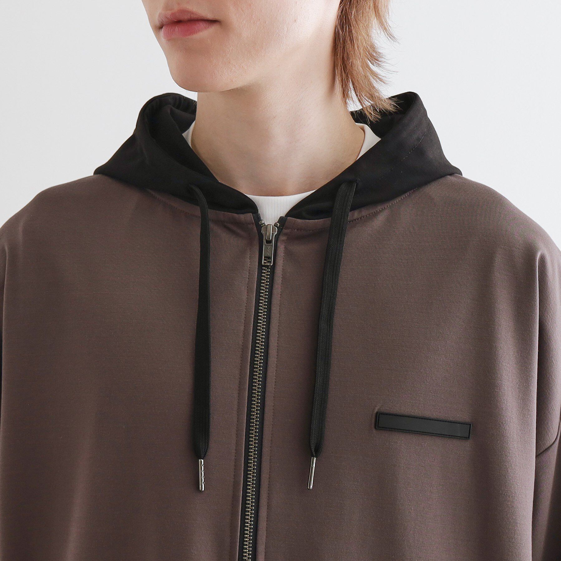 tk.TAKEO KIKUCHI「オーバージップパーカ」|パーカー|