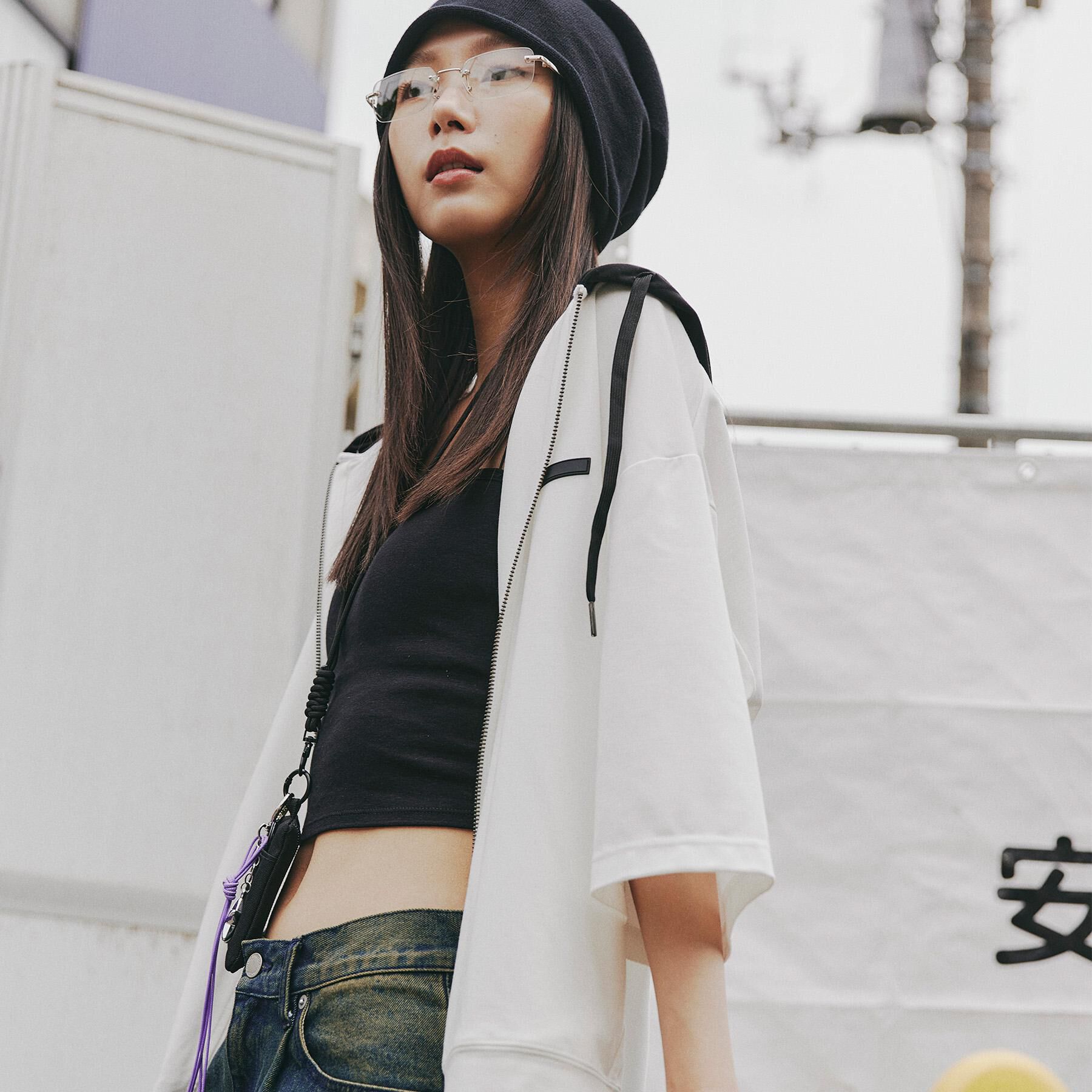 tk.TAKEO KIKUCHI「オーバージップパーカ」|パーカー|