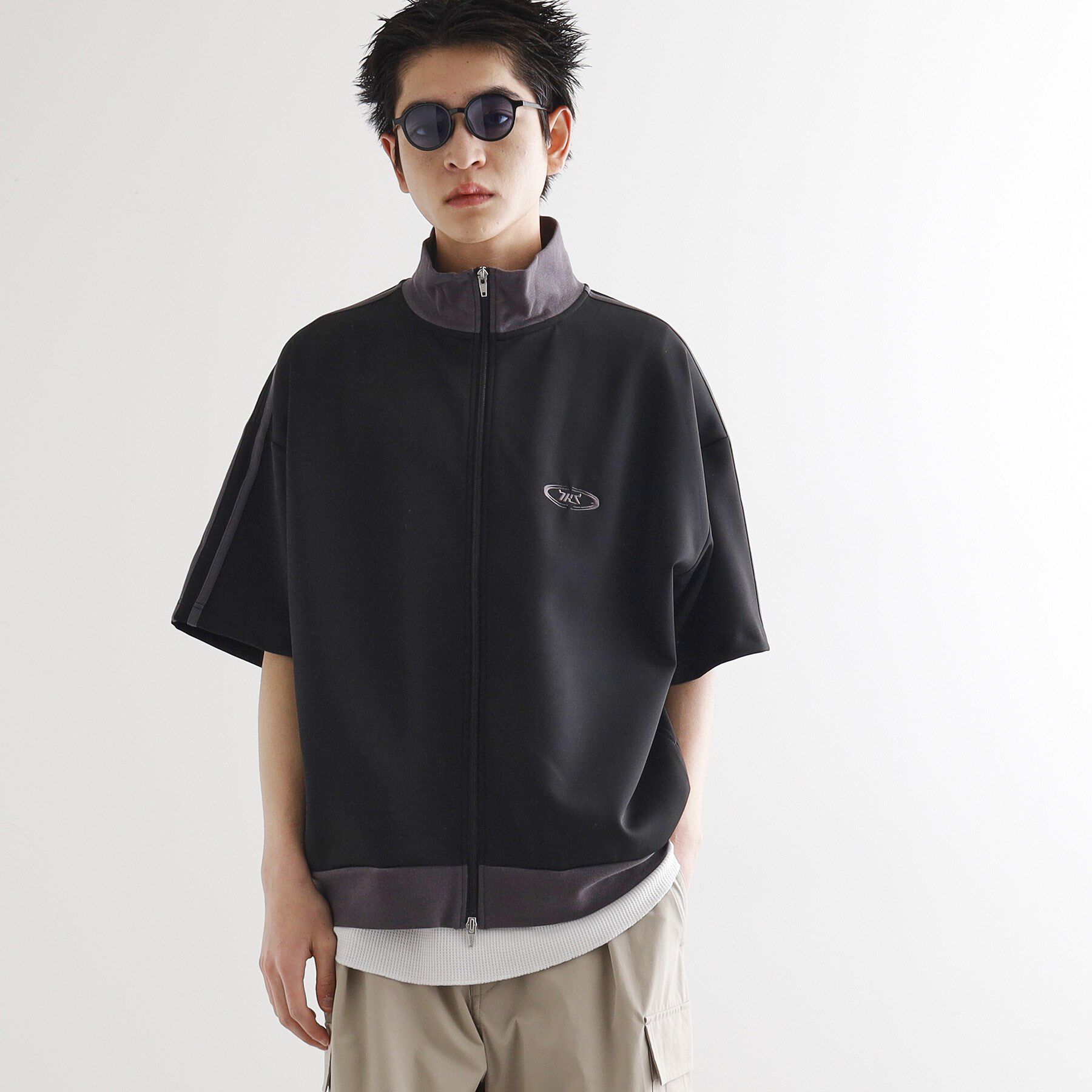 tk.TAKEO KIKUCHI「トラックジャージジャケット」|Tシャツ・カットソー|