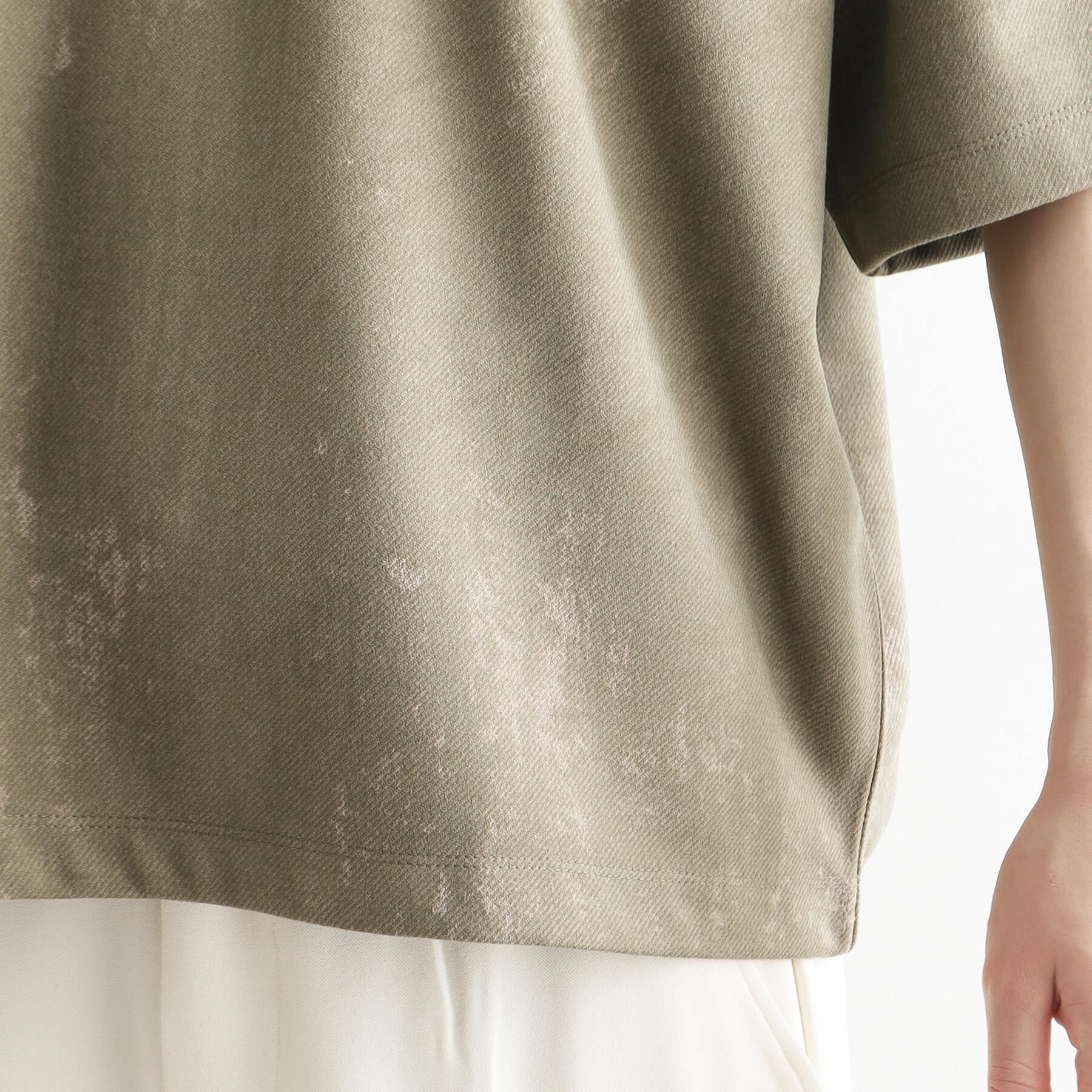 tk.TAKEO KIKUCHI「ヴィンテージライクハーフジップポロシャツ」|ポロシャツ|