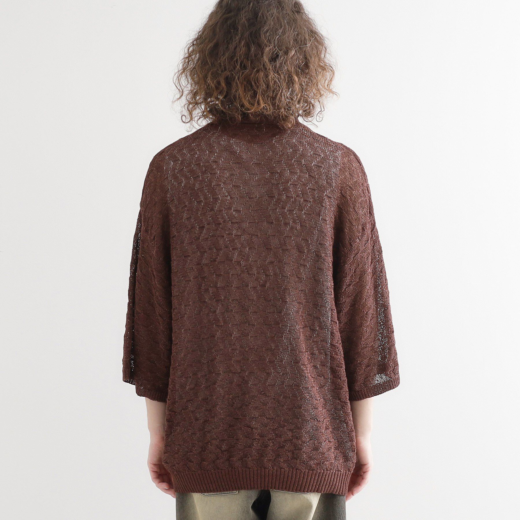 tk.TAKEO KIKUCHI「ストローヤーンポロニット」|ニット・セーター|