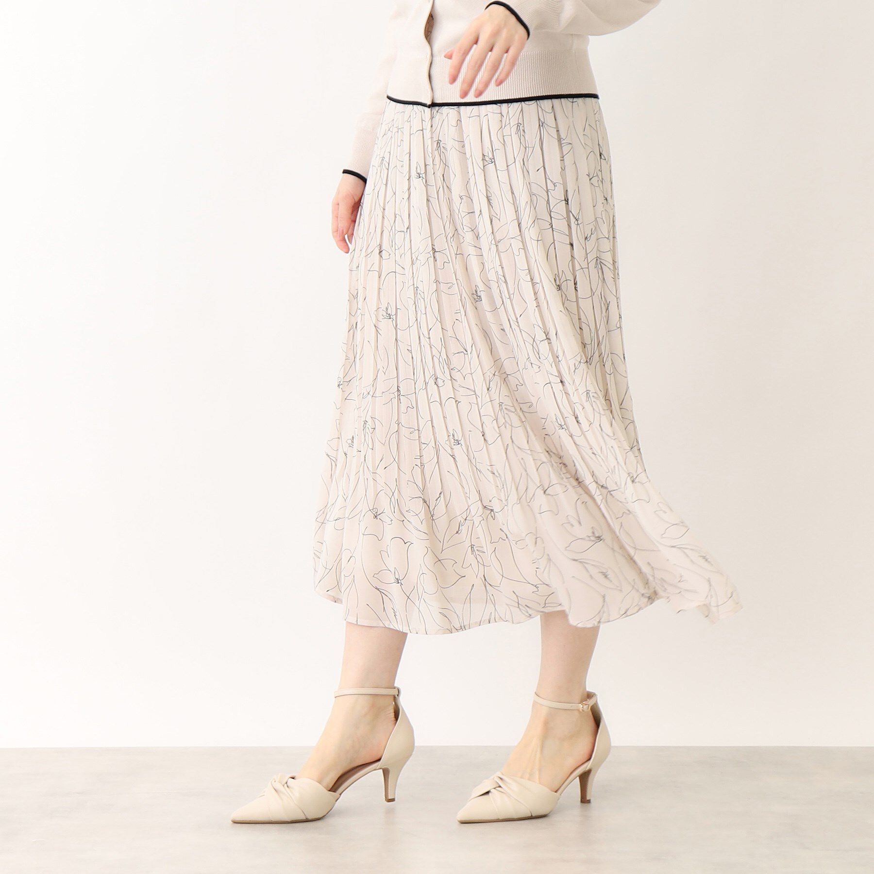 index「《新色追加》着丈が選べる！プリーツフレアスカート【イージーケア／防シワ／洗濯機洗い可】」|スカート|