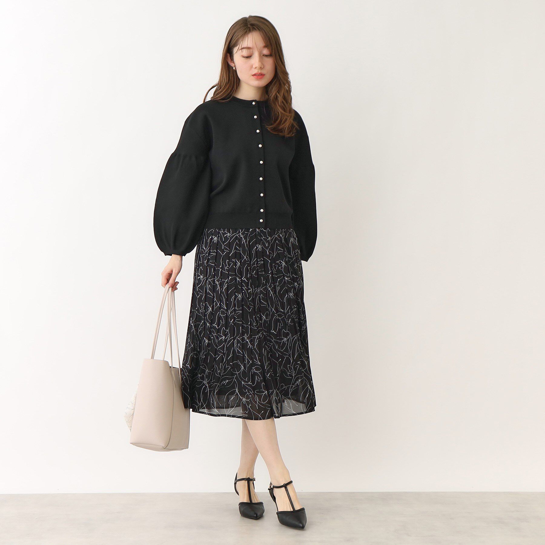 index「《新色追加》着丈が選べる！プリーツフレアスカート【イージーケア／防シワ／洗濯機洗い可】」|スカート|