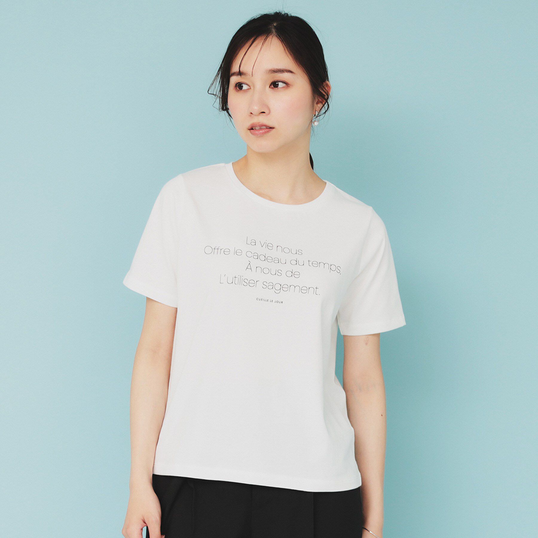 index「《ツインセット》ロゴT&times;チュールキャミ【UVケア/接触冷感/洗濯機洗い可】」|その他|