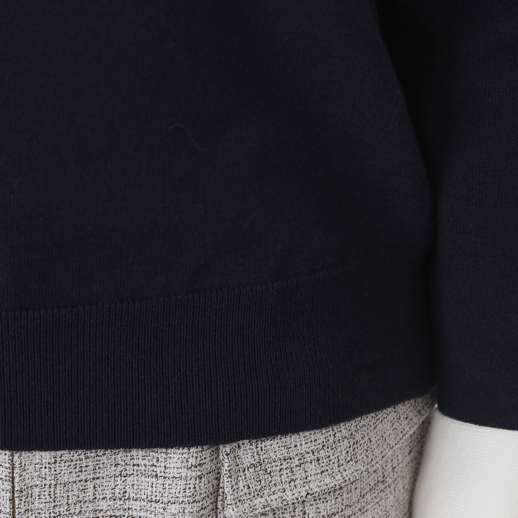 index「バイカラーボウタイパール調ニット【洗濯機OK】」|ニット・セーター|