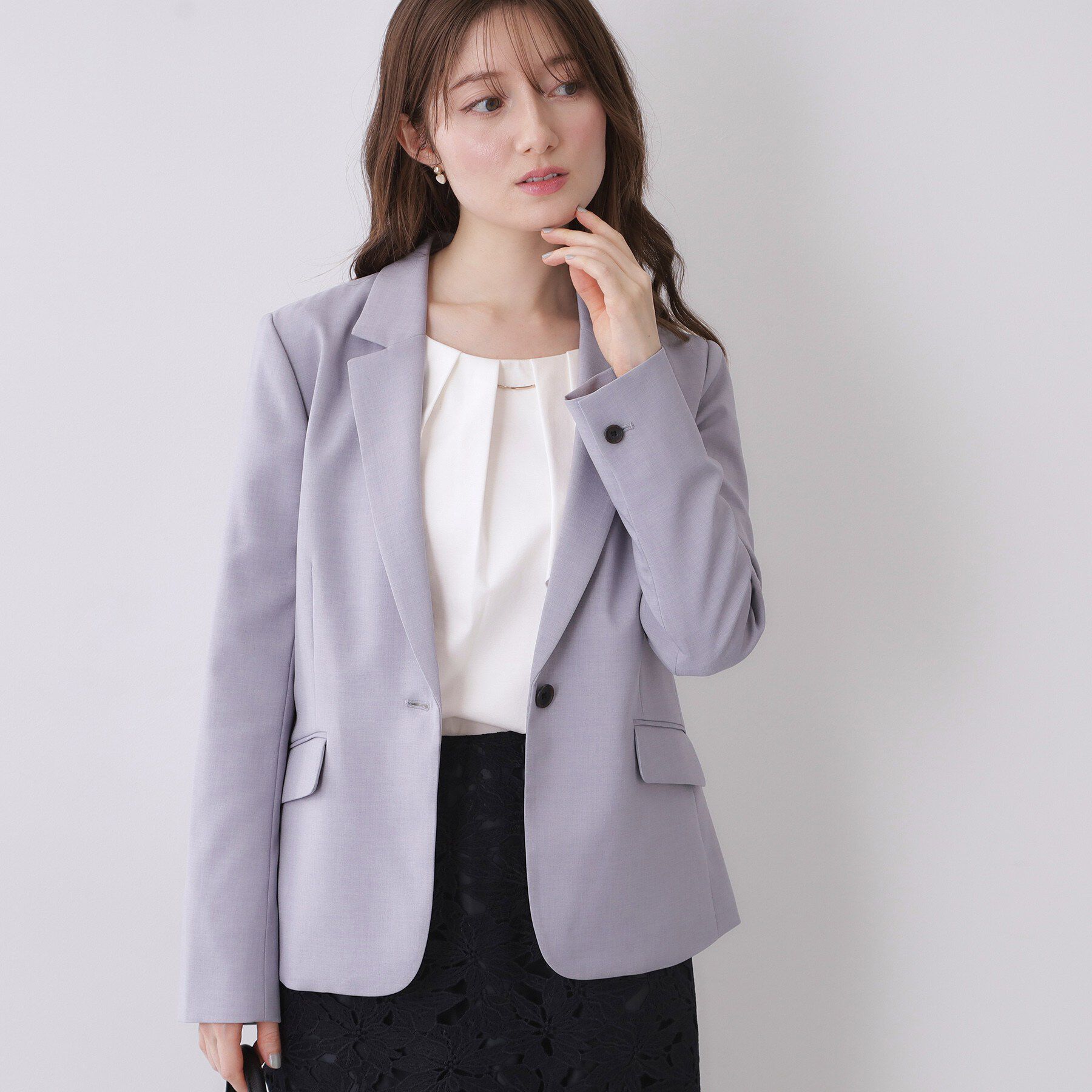 index「アシメタックフリルバートップス【洗濯機OK】」|Tシャツ・カットソー|