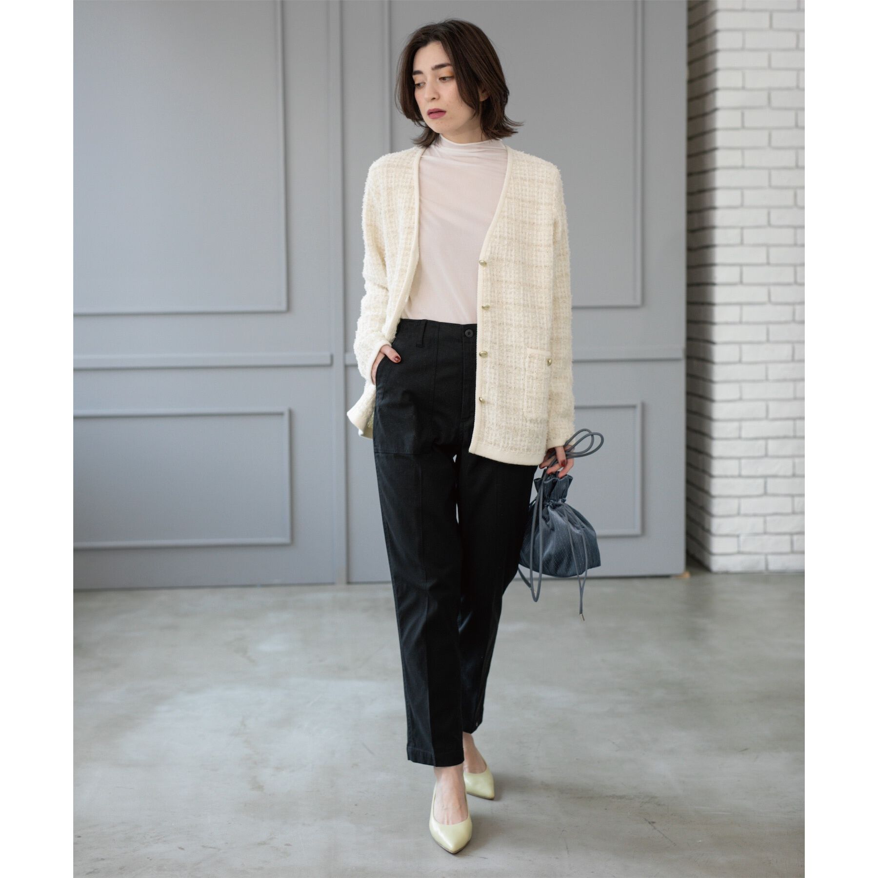 OPAQUE.CLIP「《S-LLサイズ》ストレッチベイカーパンツ【洗濯機洗い可】」|その他|