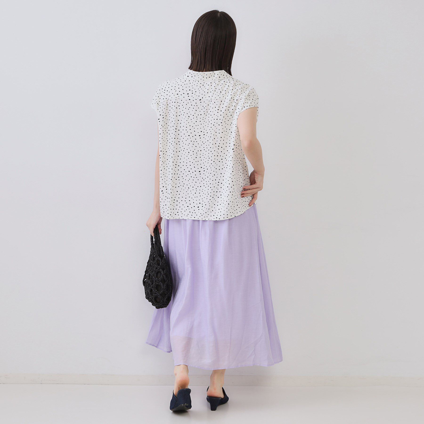 OPAQUE.CLIP「幾何柄プリントシャツ/セットアップ対応【洗える】」|シャツ・ブラウス|