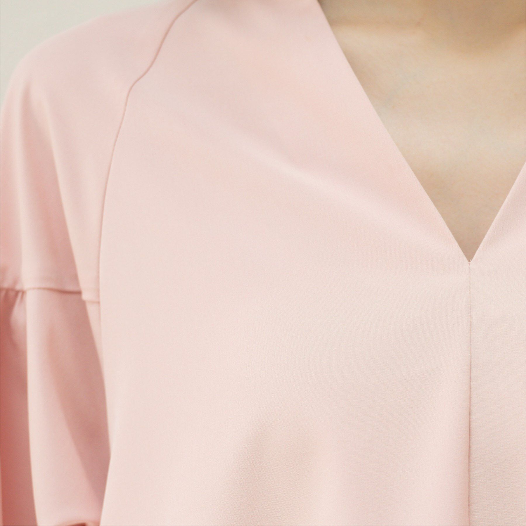 OPAQUE.CLIP「プリーツキャンディスリーブブラウス【洗濯機洗い可】」|シャツ・ブラウス|