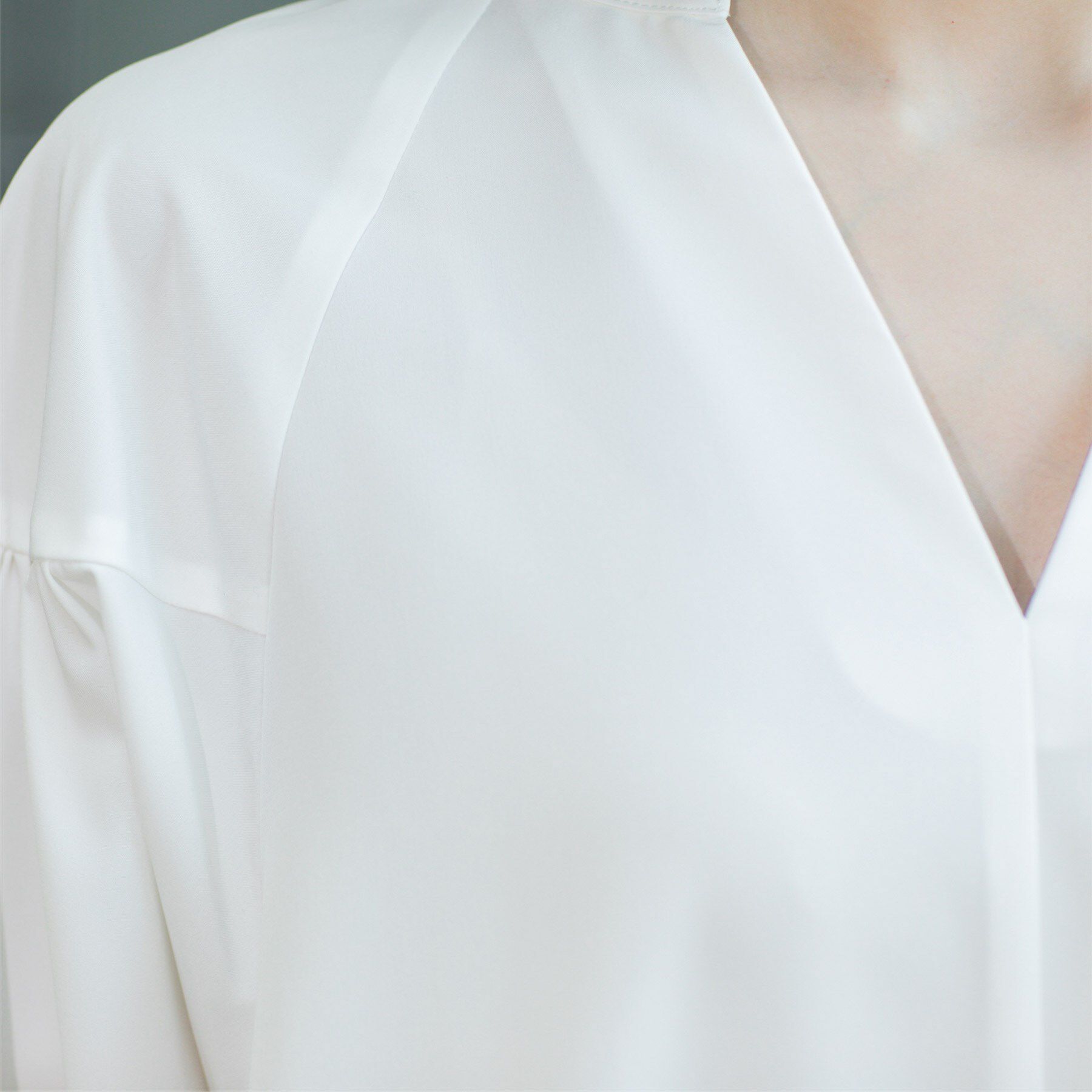 OPAQUE.CLIP「プリーツキャンディスリーブブラウス【洗濯機洗い可】」|シャツ・ブラウス|