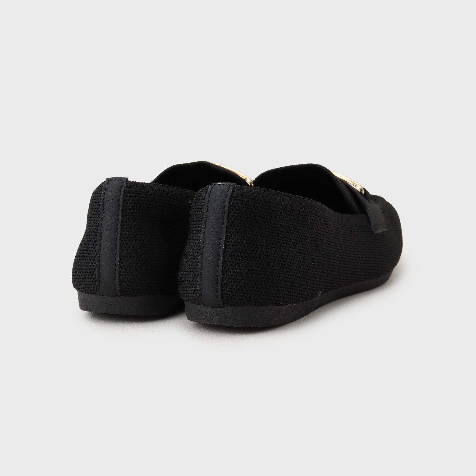 OPAQUE.CLIP「スクエアトゥニットローファー」|その他|