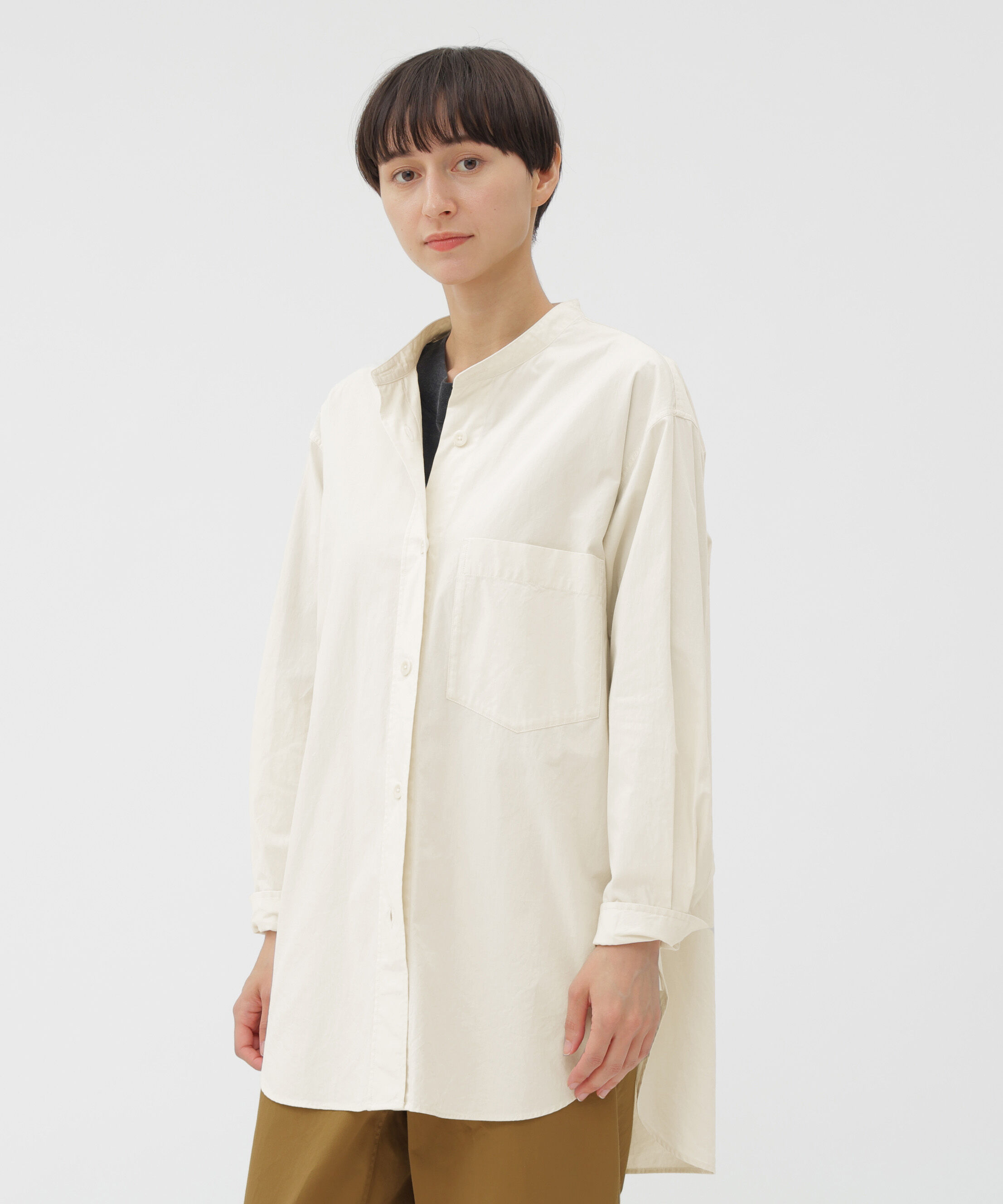MHL.「NATURAL COTTON SHIRTING SHIRT」|シャツ・ブラウス|NATURAL2
