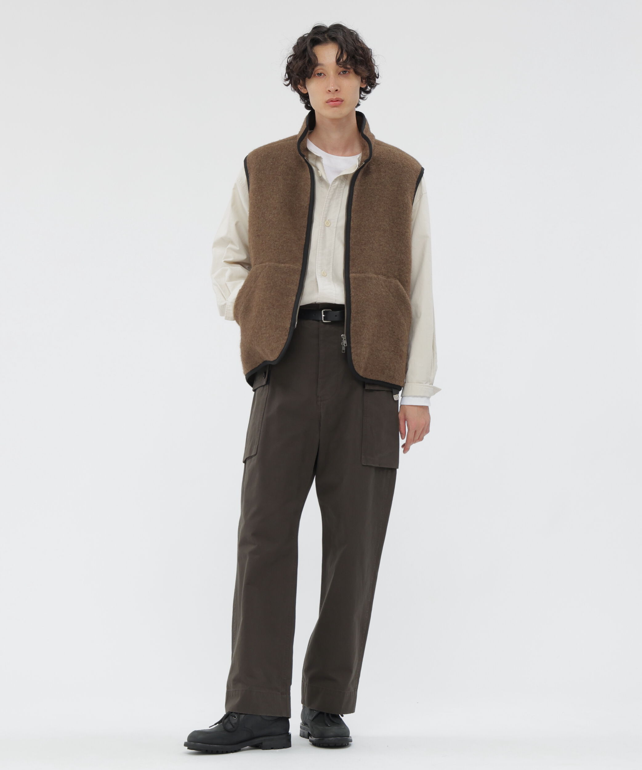 MHL.「SOFT HOPSACK SHIRT」|シャツ・ブラウス|