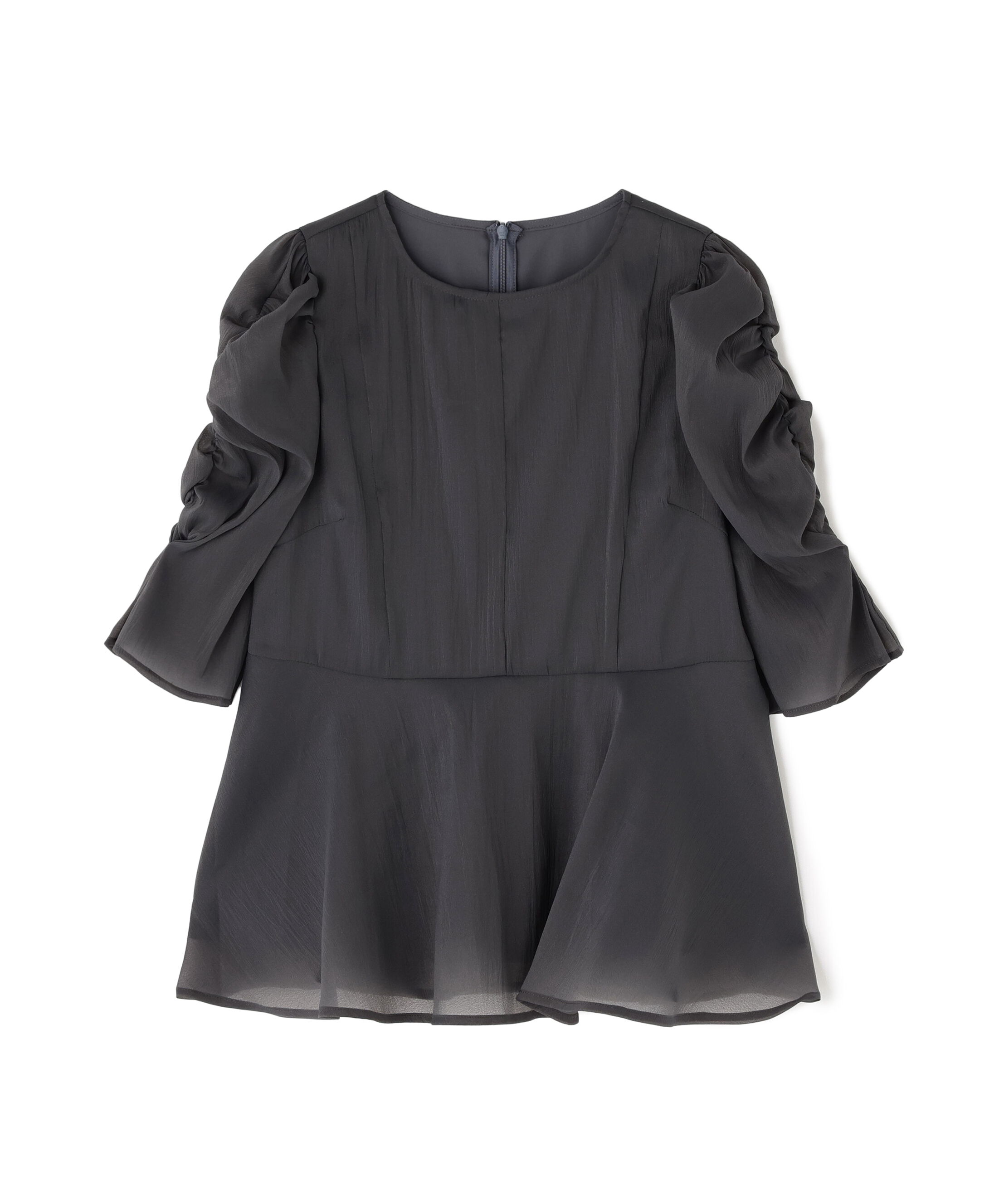  「シアーペプラムブラウス」|シャツ・ブラウス|