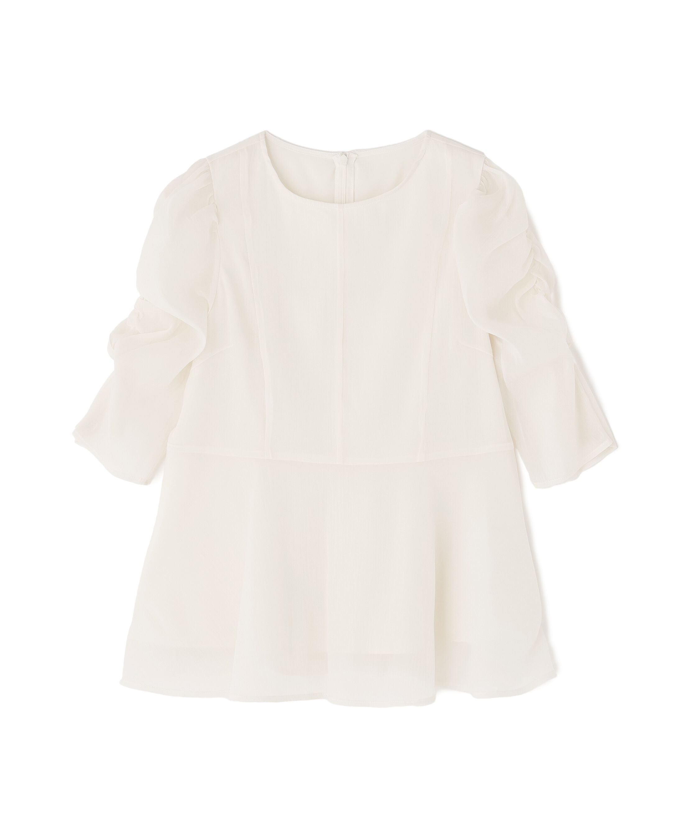  「シアーペプラムブラウス」|シャツ・ブラウス|