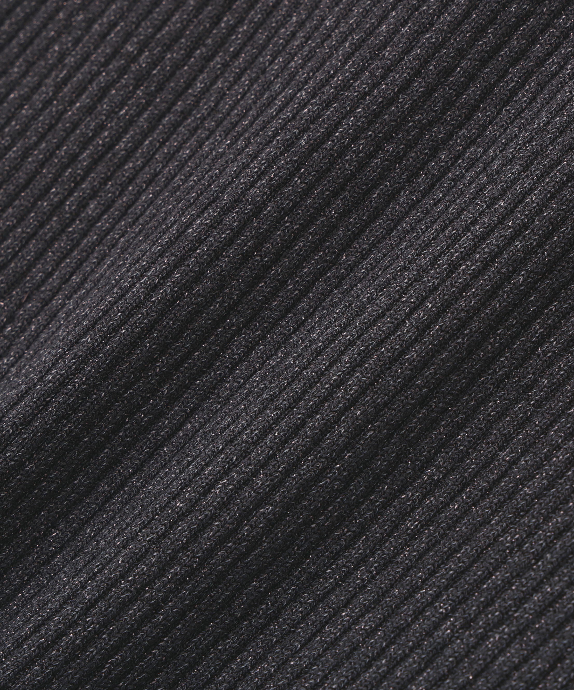  「フロントボタンラメリブニット」|ニット・セーター|