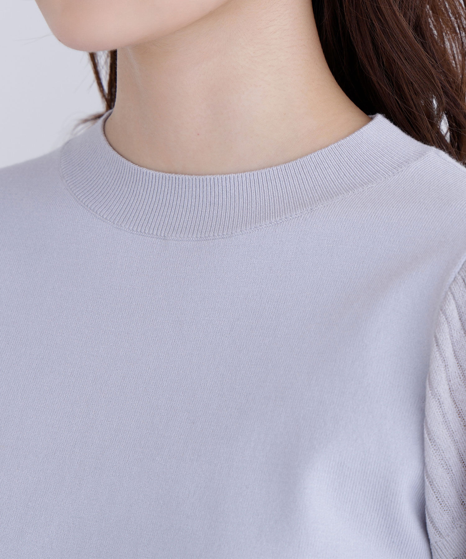  「プリーツスリーブニット」|ニット・セーター|