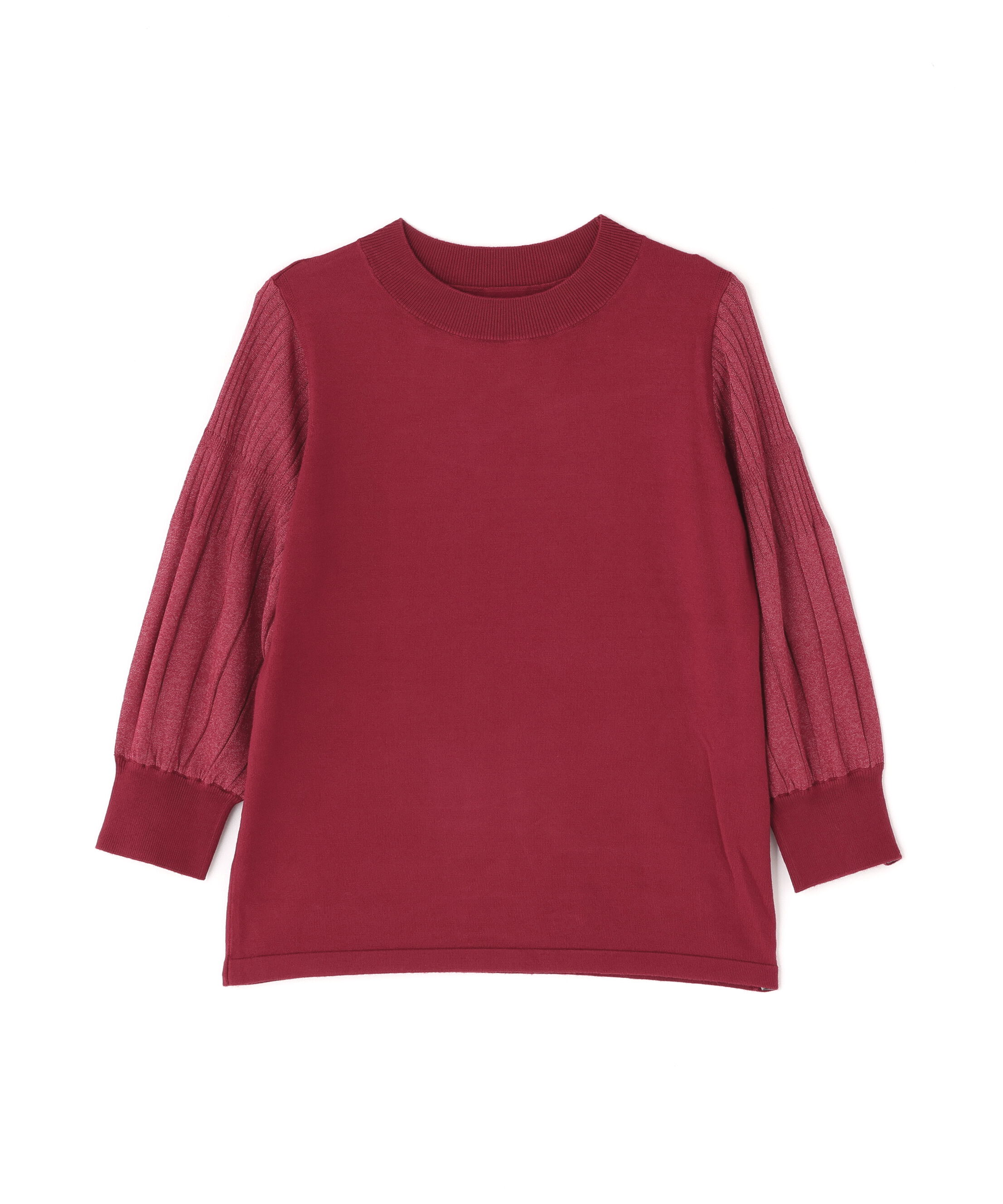  「プリーツスリーブニット」|ニット・セーター|