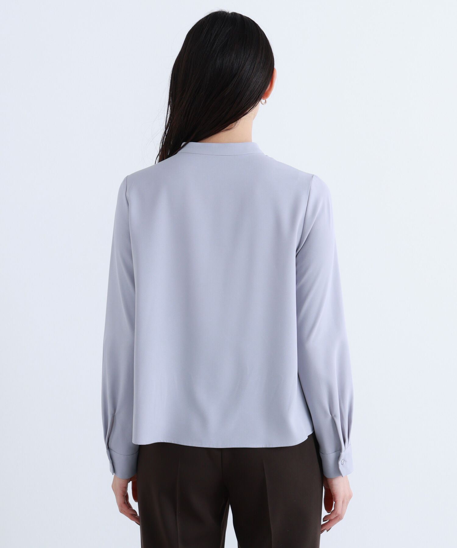  「タックナロータイブラウス」|シャツ・ブラウス|