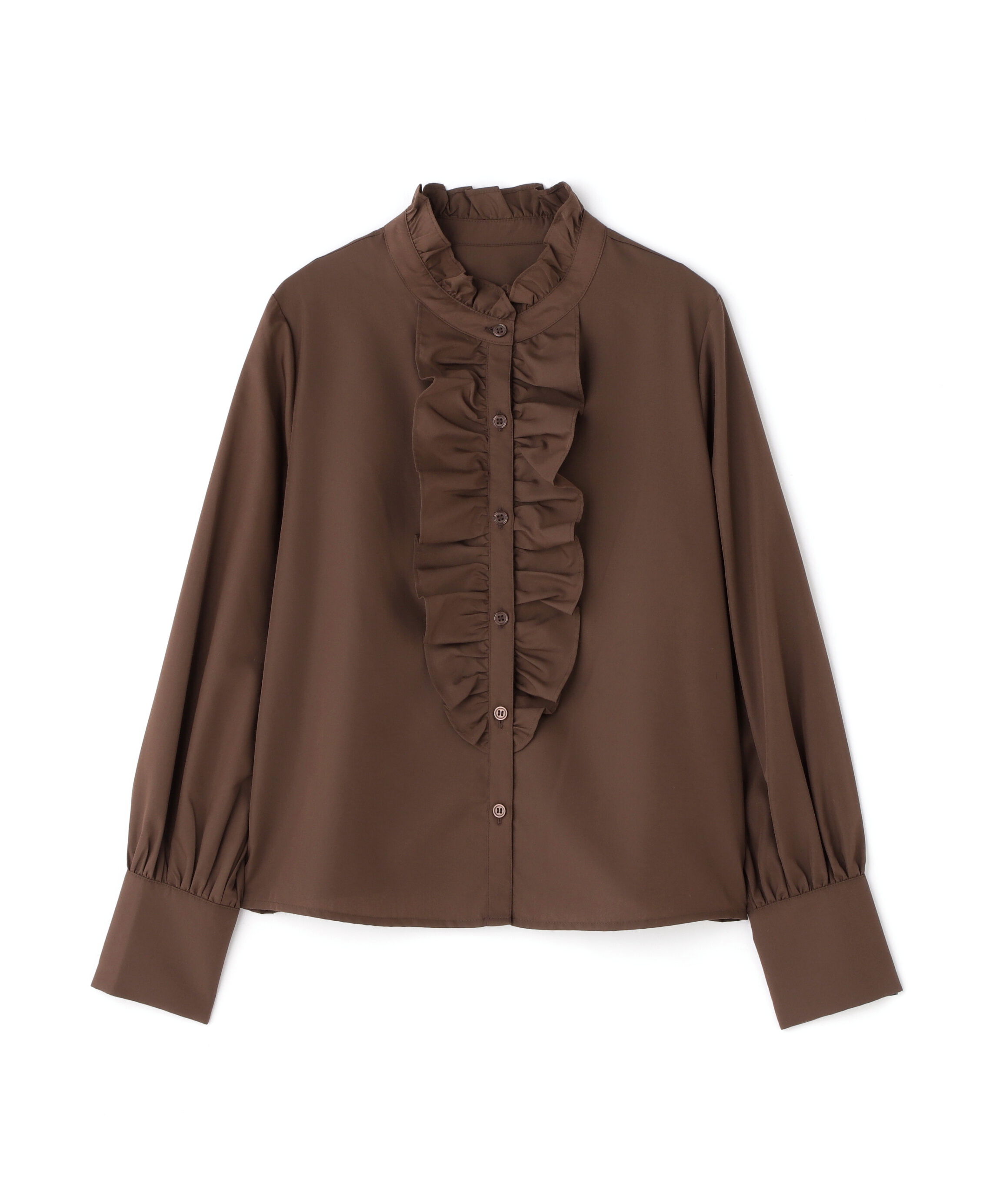  「フロントフリルブラウス」|シャツ・ブラウス|