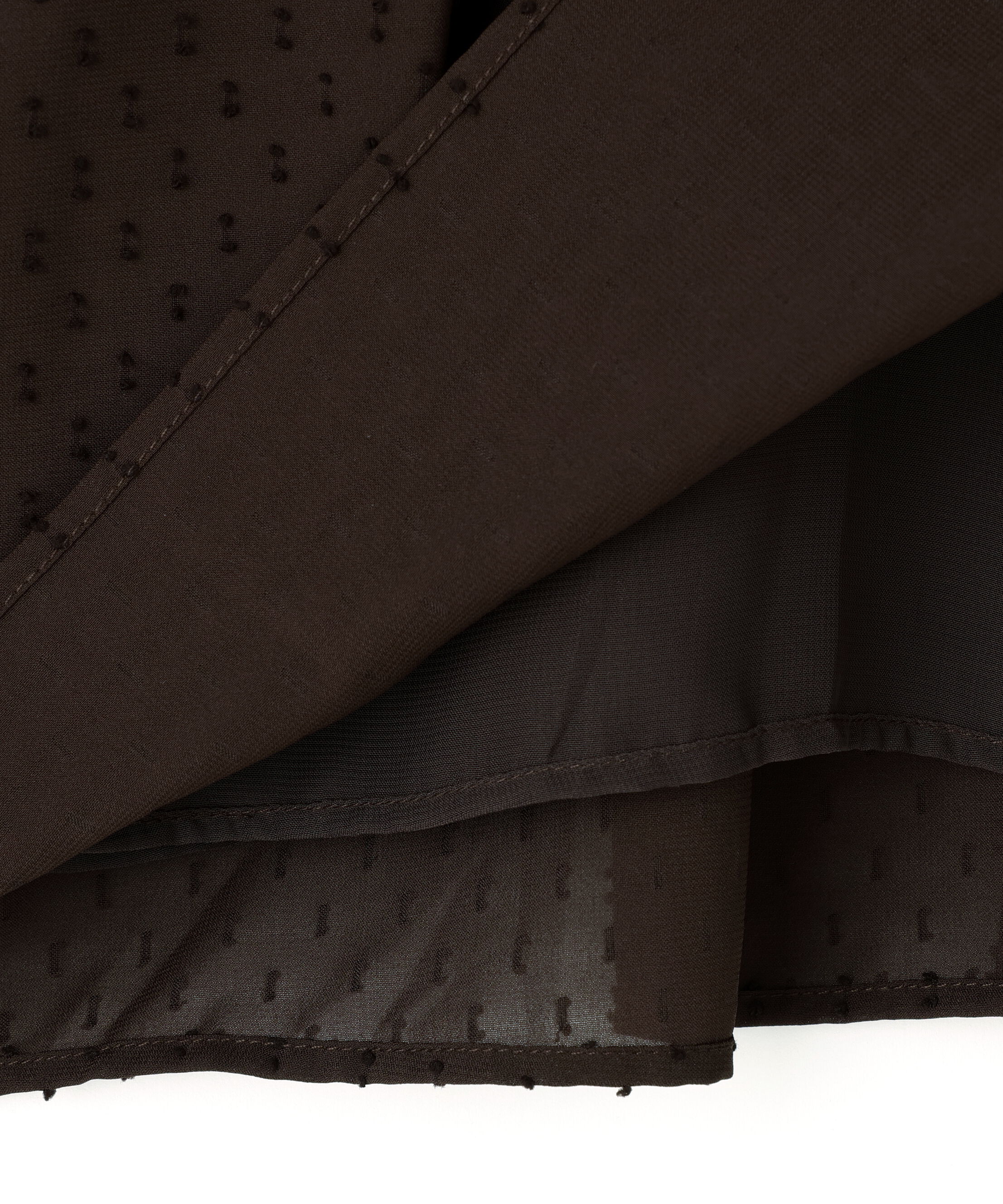  「カットドビーボウブラウス」|シャツ・ブラウス|