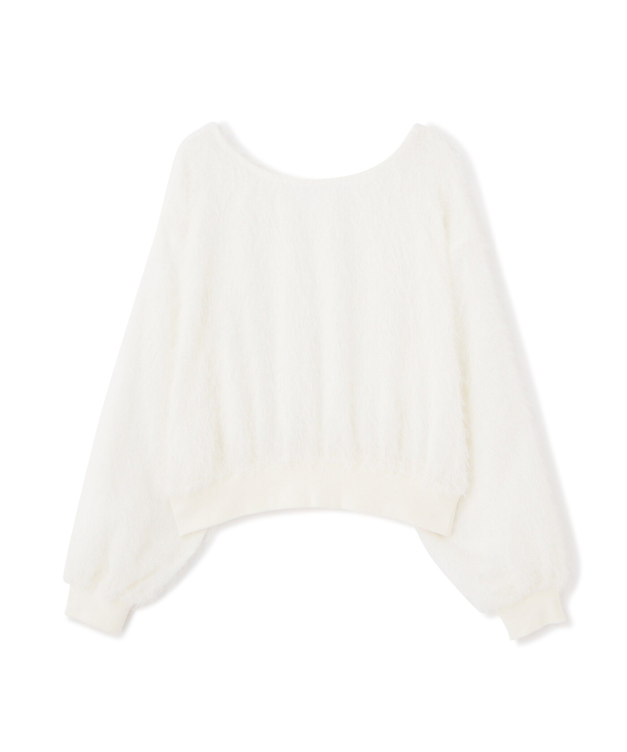  「ボリュームスリーブフェザーブラウス」|シャツ・ブラウス|