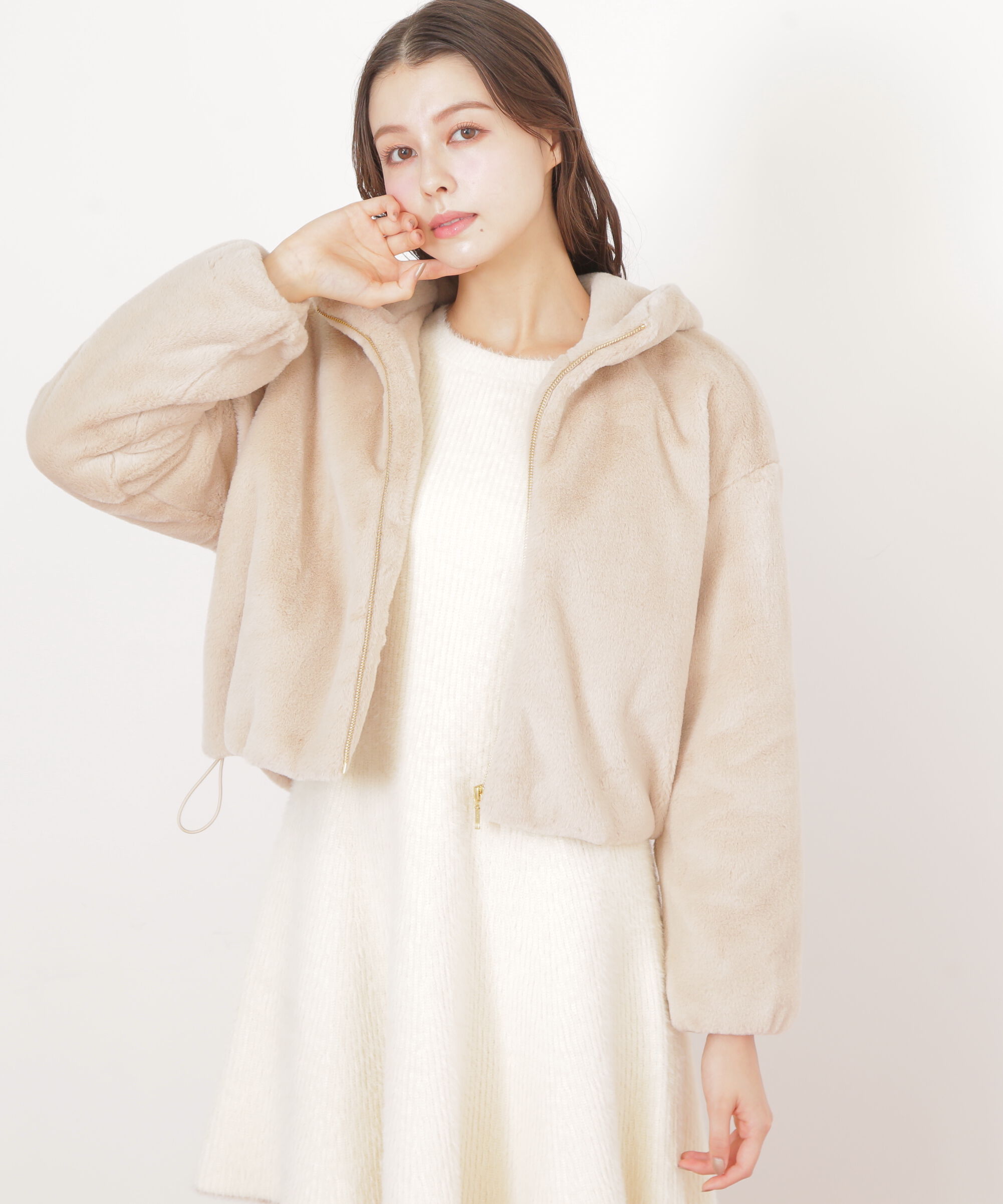  「フェイクファーフーディー」|その他|