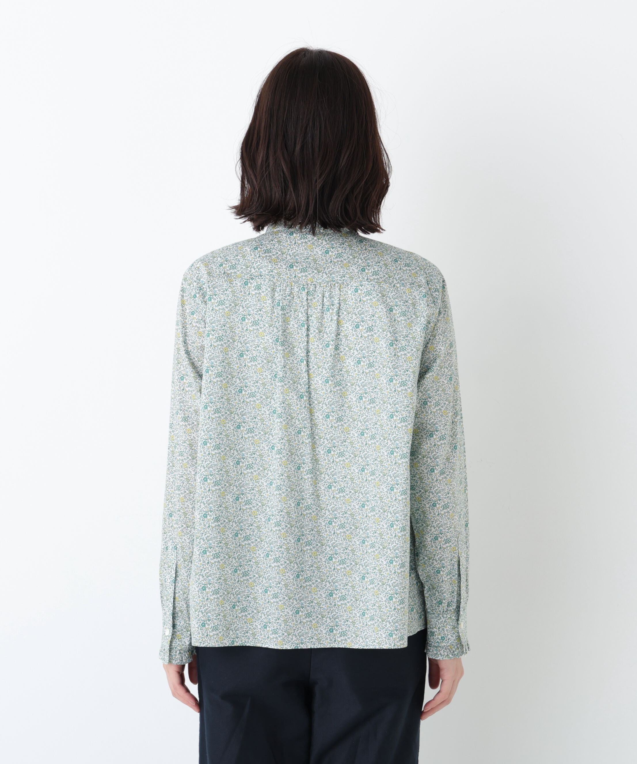  「スタンドフリルブラウス」|シャツ・ブラウス|