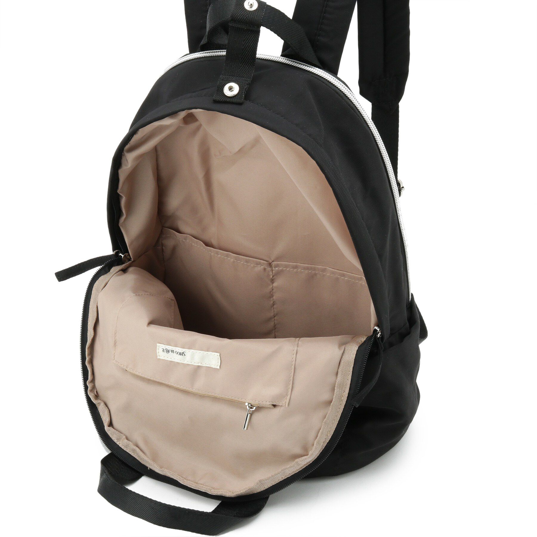 SHOO･LA･RUE「【撥水】キャリーオンラウンドリュック」|リュック|