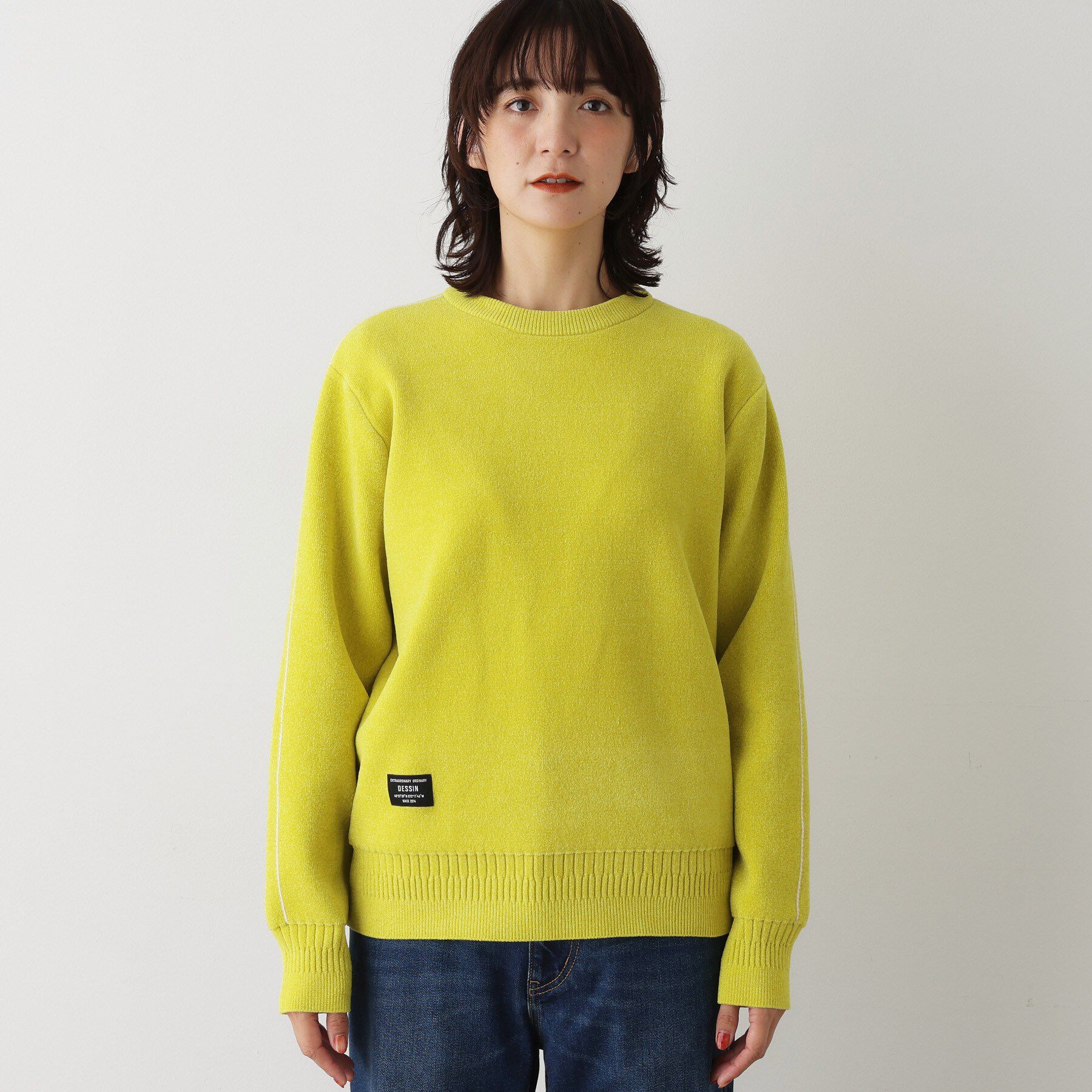 Dessin「【ユニセックス/洗える】ミニモールニット」|ニット・セーター|