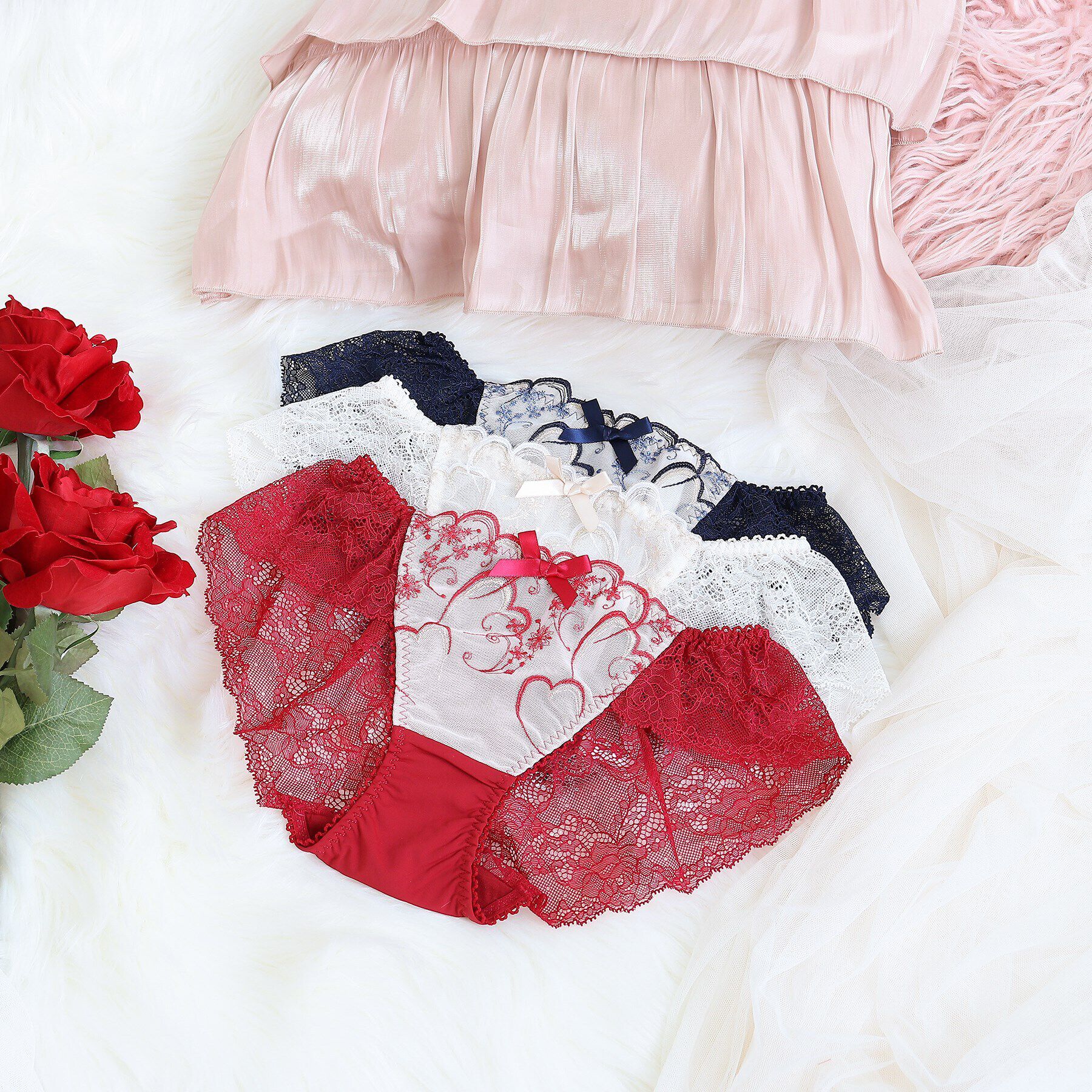 Risa Magli「ブランディーヌ レースショーツ」|インナー|