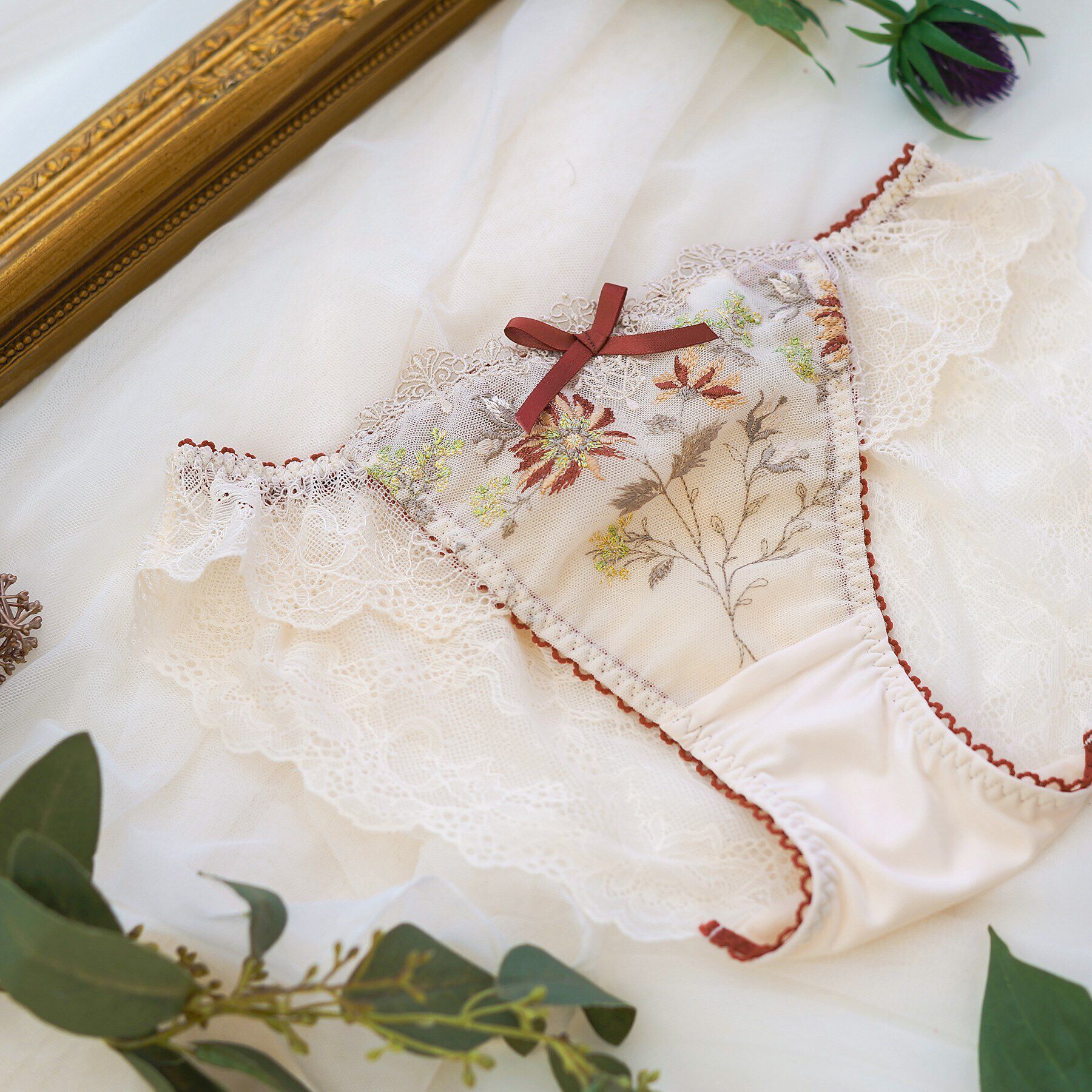 Risa Magli「フレデリカ レースショーツ」|インナー|