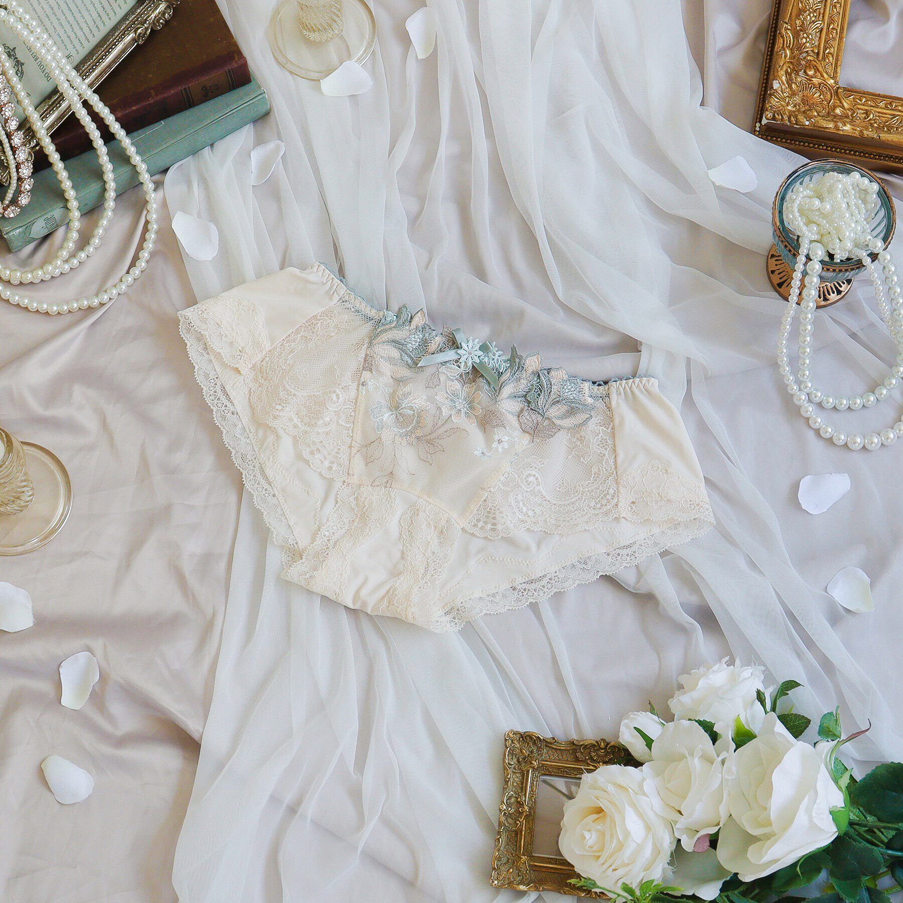 Risa Magli「アデラ ヒップハング」|インナー|ミント(021)