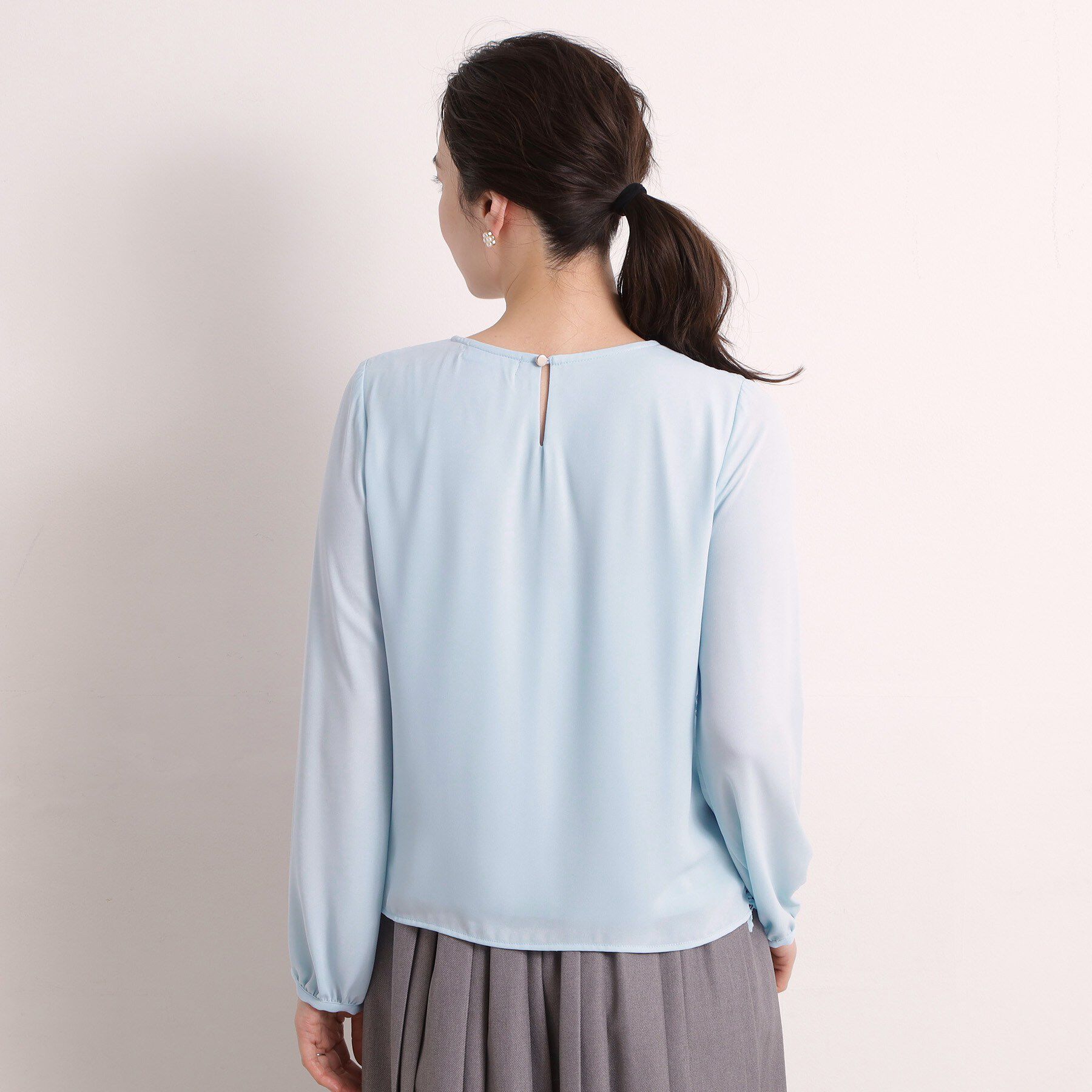 ITS&rsquo;DEMO「フロントレースブラウス」|シャツ・ブラウス|