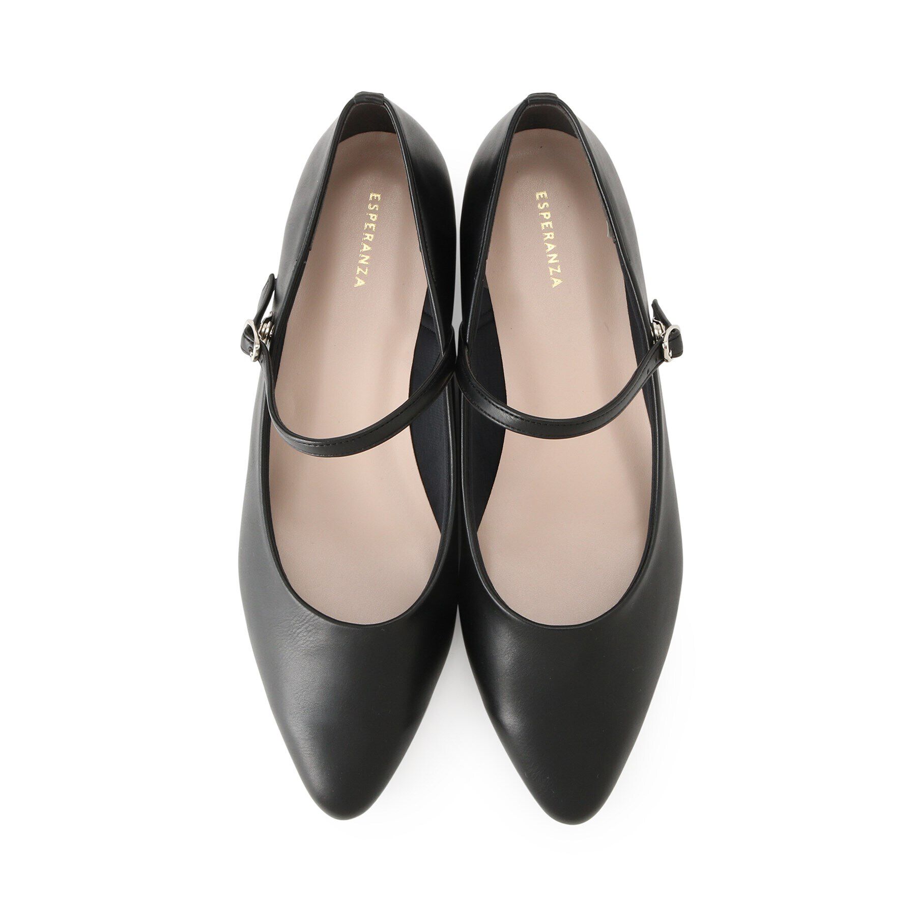 ESPERANZA「ストラップフラットパンプス」|パンプス|