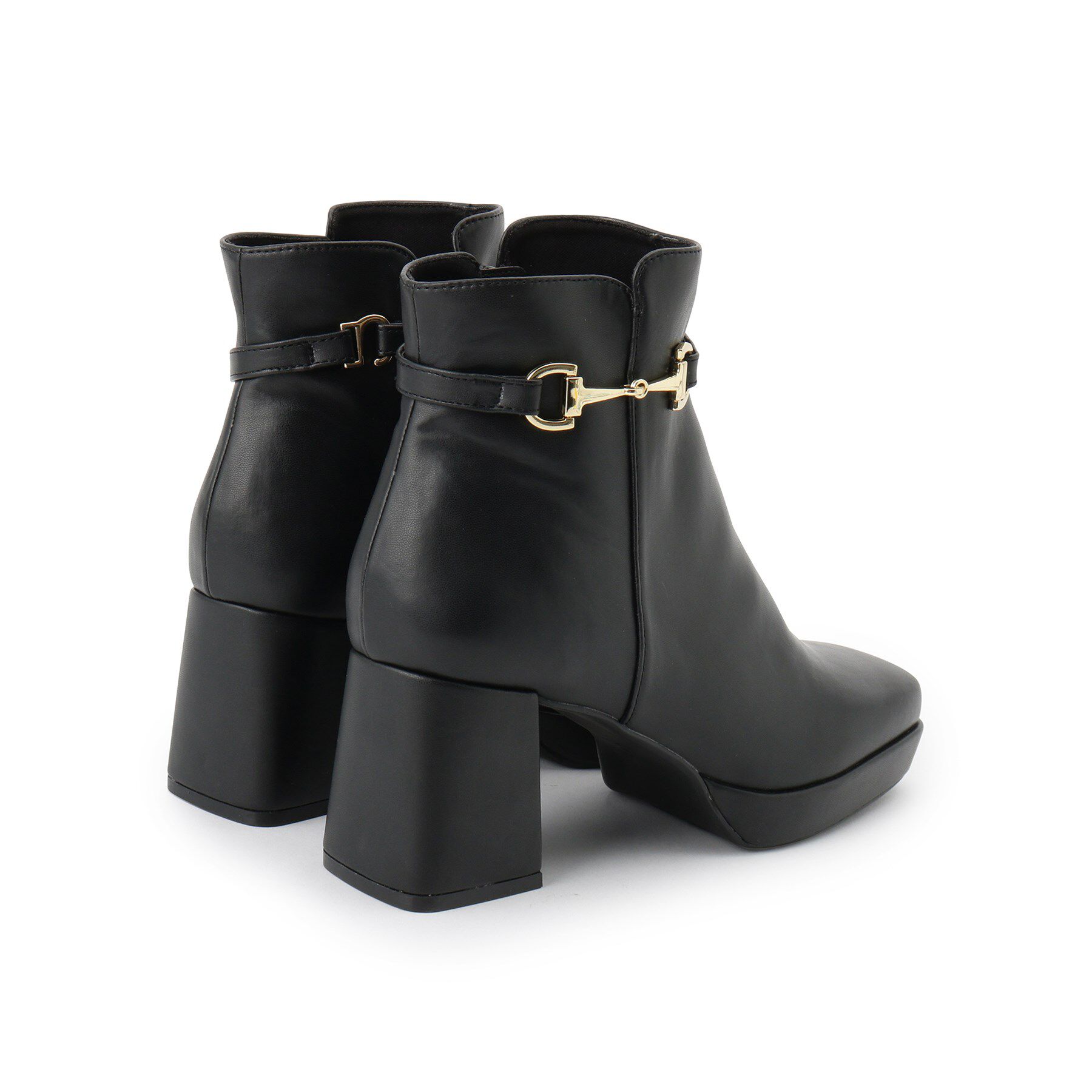 ESPERANZA「スクエアサイドビットブーツ」|ショートブーツ|