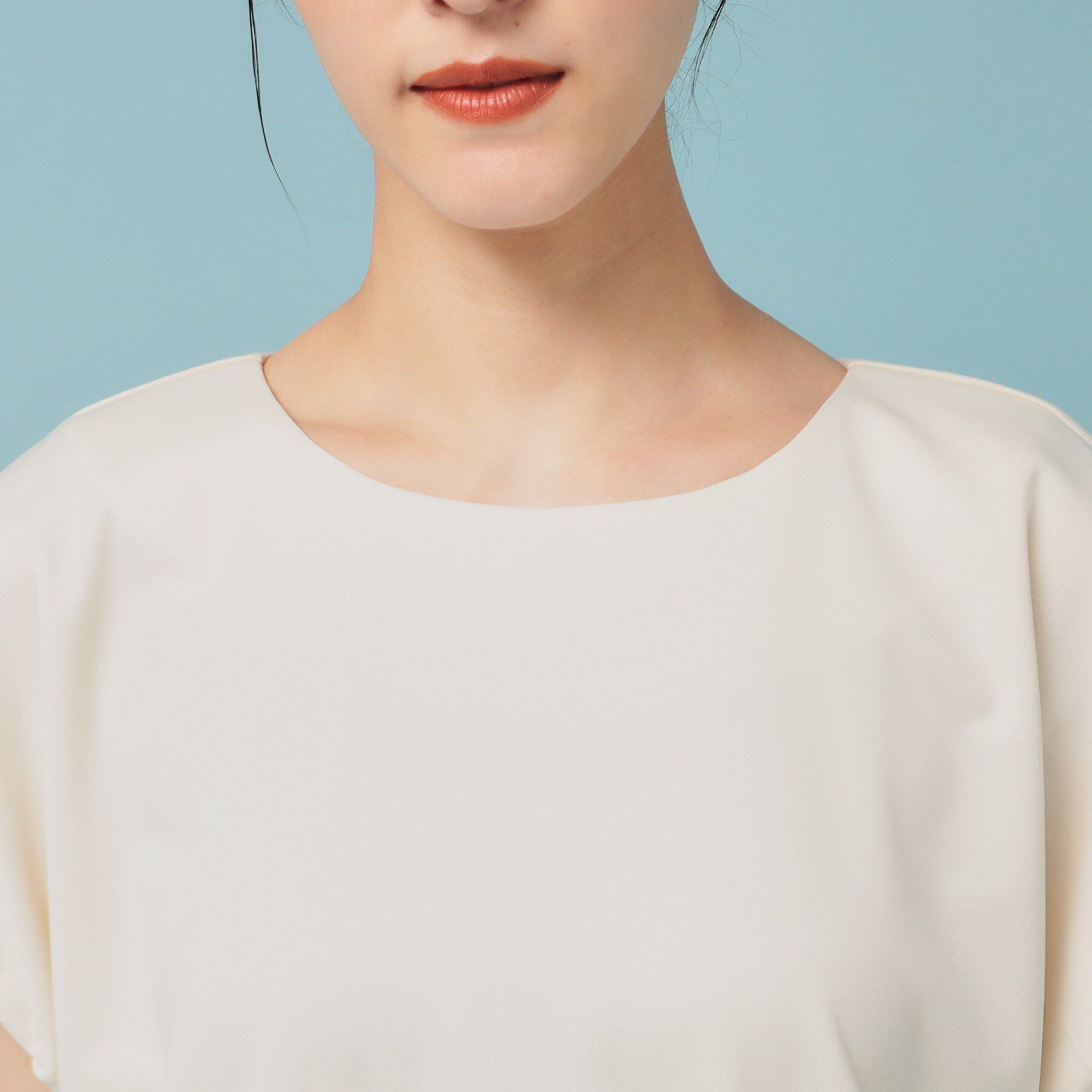 SunaUna「【ドロスト使い】ギャザートップス」|Tシャツ・カットソー|