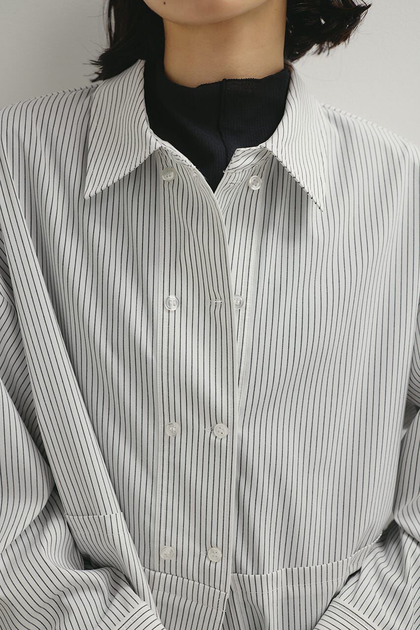 STYLEMIXER「カッティングレイヤードカフスシャツ」|シャツ・ブラウス|