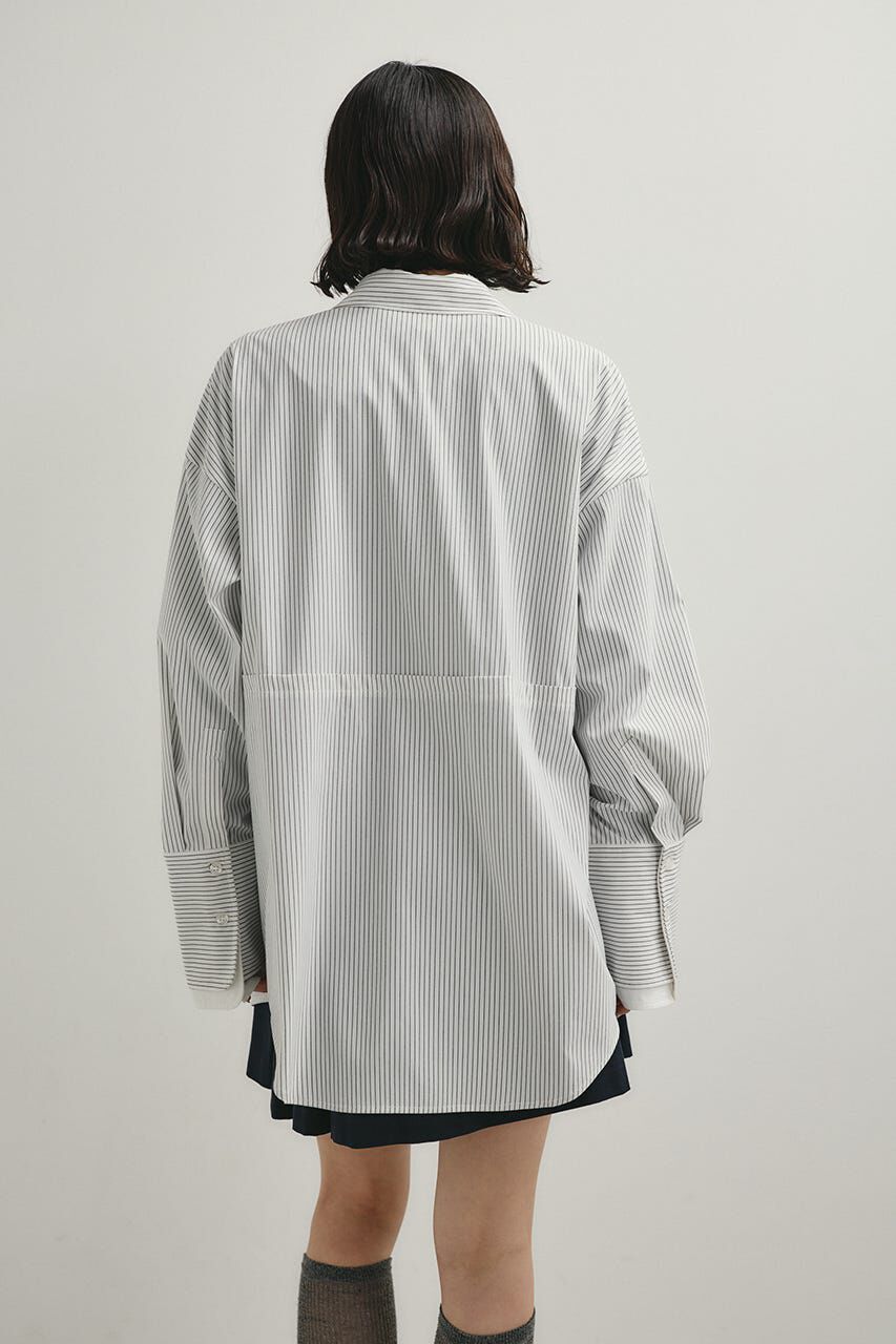 STYLEMIXER「カッティングレイヤードカフスシャツ」|シャツ・ブラウス|